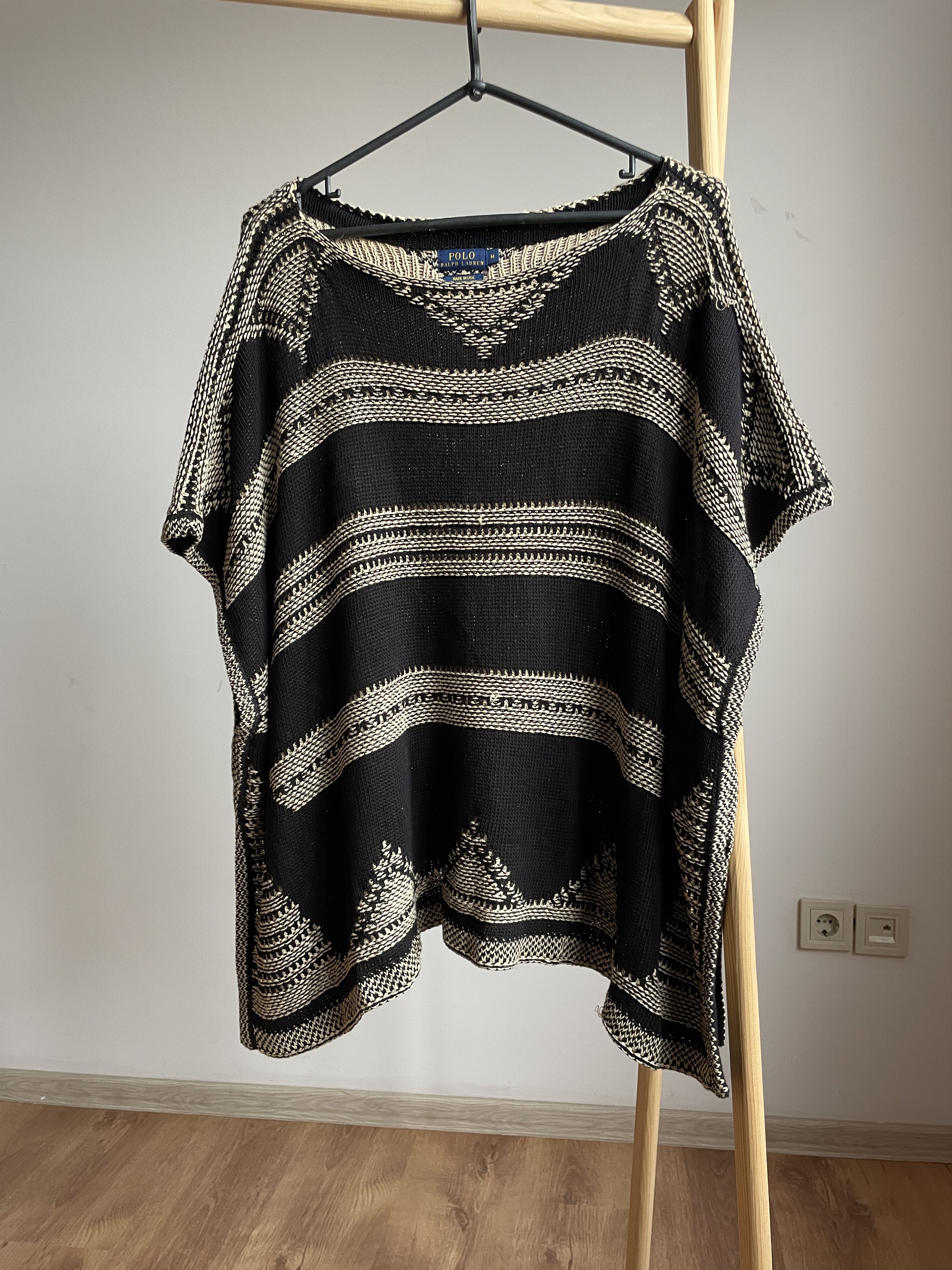 Polo Ralph Lauren Polo Ralph Lauren Made in USA Womens Cotton/Linen Poncho Size M / US 6-8 / IT 42-44 - 1 Preview