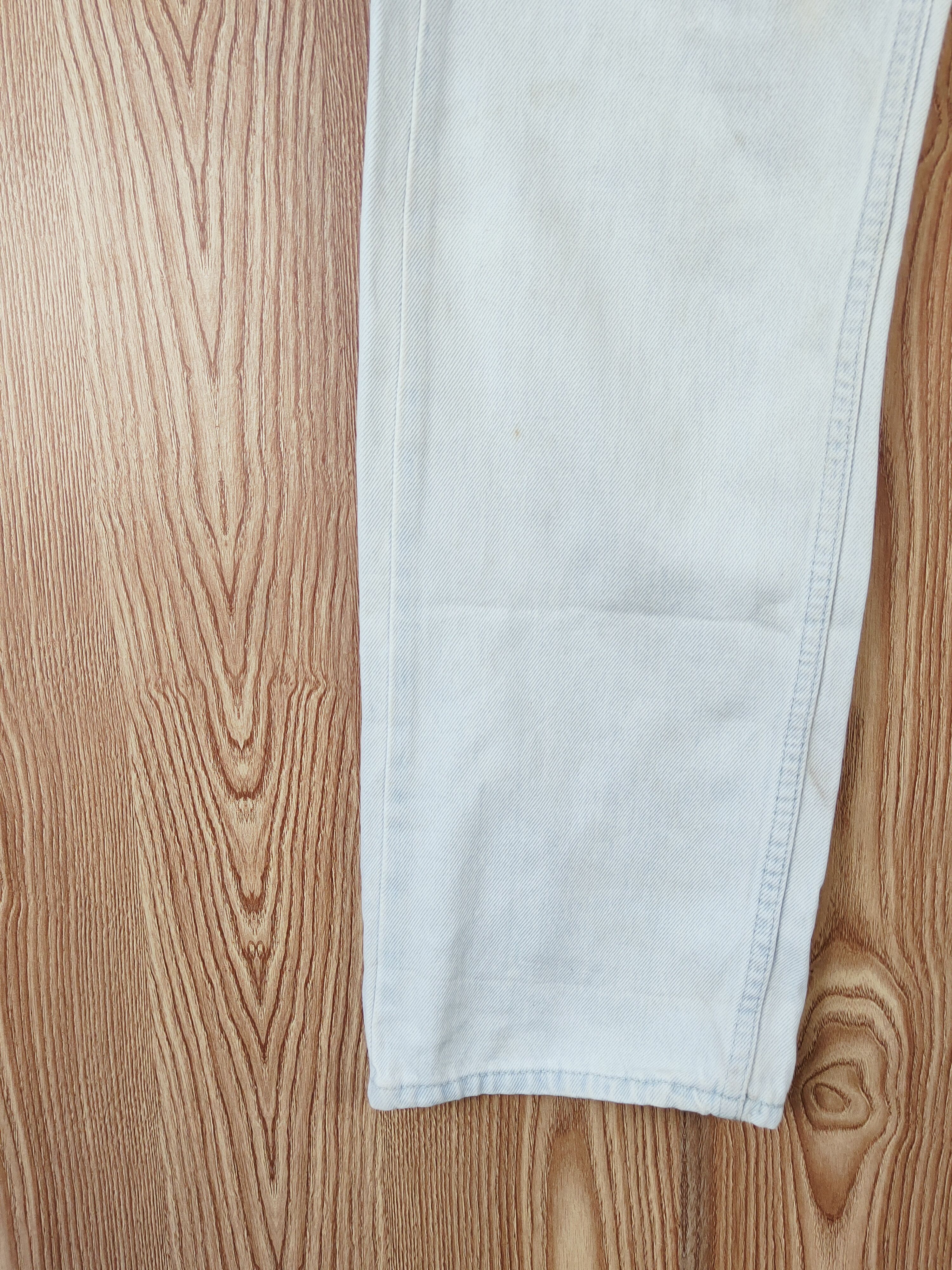 Levi's Levi's Blue Faded Distressed Ripped Jeans #W783 Size US 32 / EU 48 - 4 Thumbnail