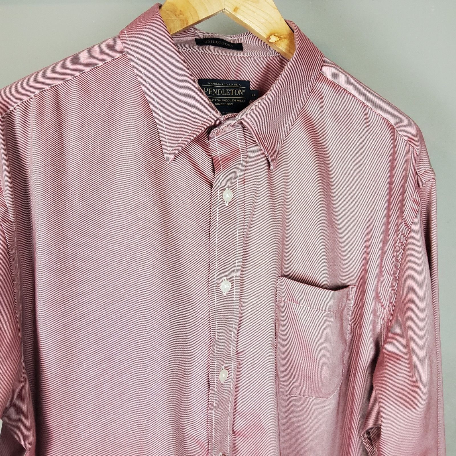 Pendleton Pendleton Bridgeport Size XL Red Button Up Shirt Size US XL / EU 56 / 4 - 4 Thumbnail