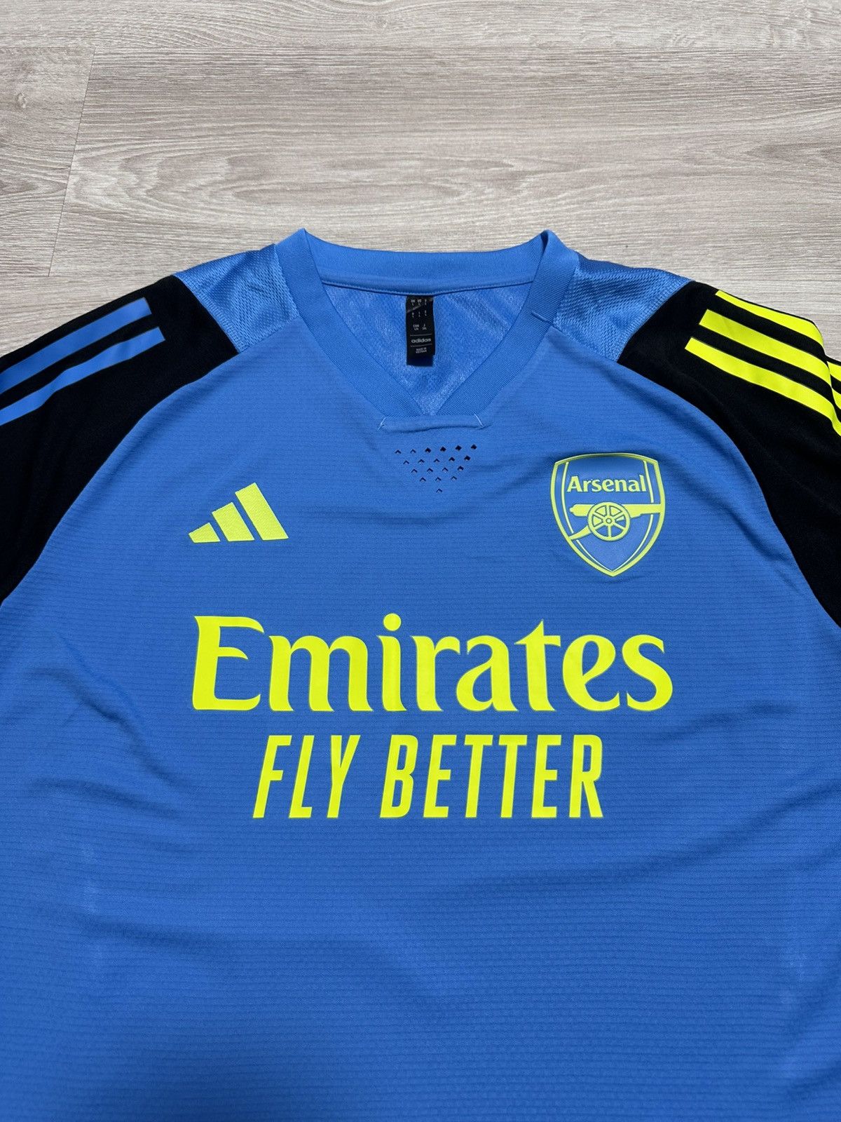 Adidas Adidas Soccer Jersey FC Arsenal London training shirt size L Size US L / EU 52-54 / 3 - 2 Thumbnail