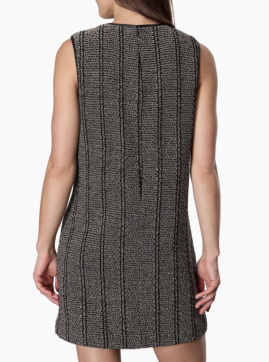 Frances Cotton Tweed Shift Minidress