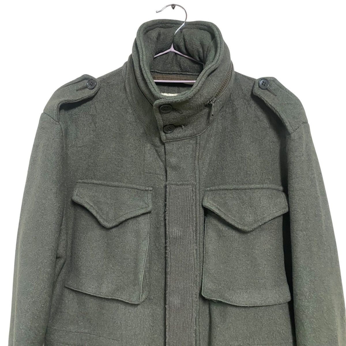 CABANE de ZUCCa AW2008 Cabane De Zucca M65 Wool Military Jacket Size US M / EU 48-50 / 2 - 15 Thumbnail