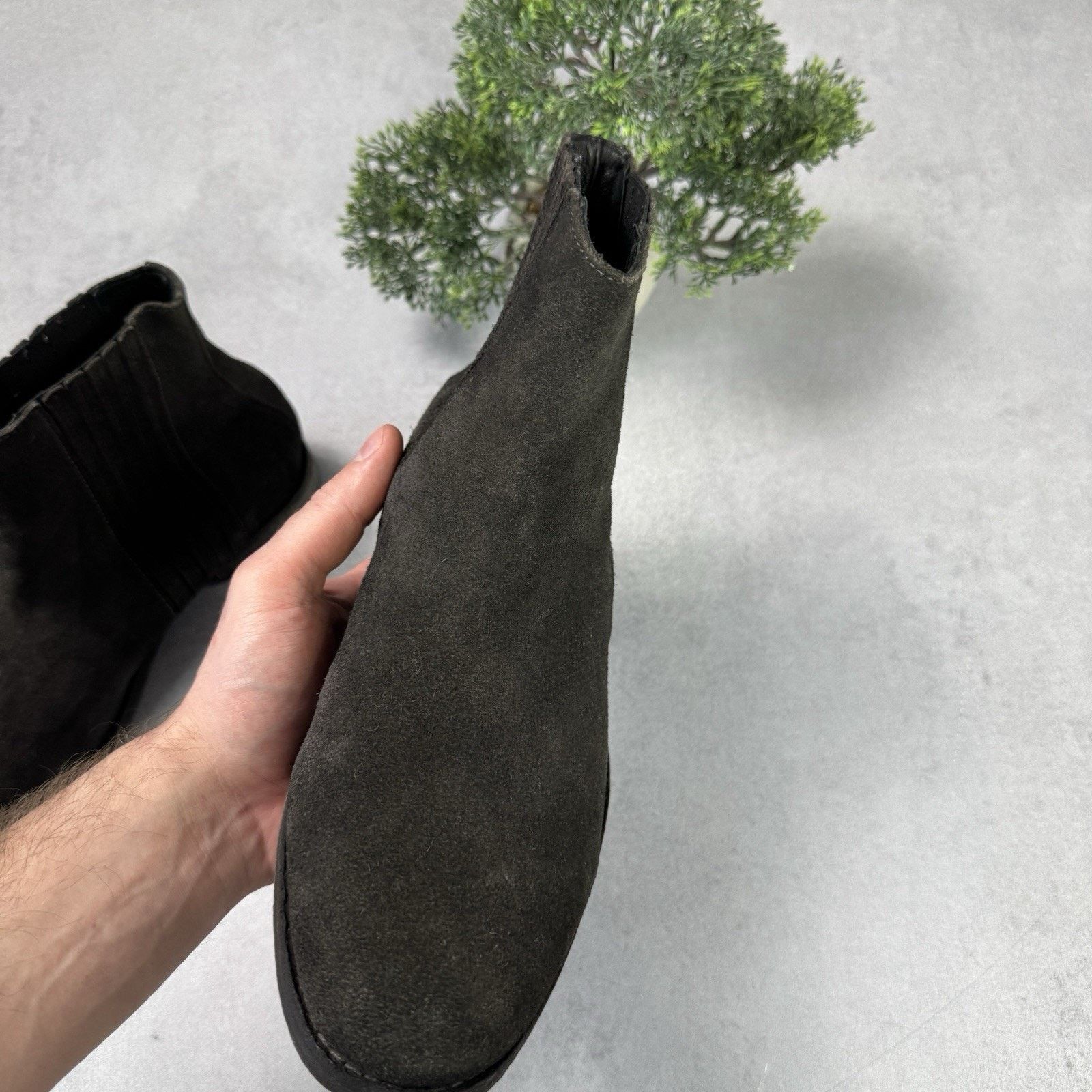 Allsaints Vintage Allsaints Men Suede Chelsea Size 42 US8.5 Grey Size US 8.5 / EU 41-42 - 14 Thumbnail