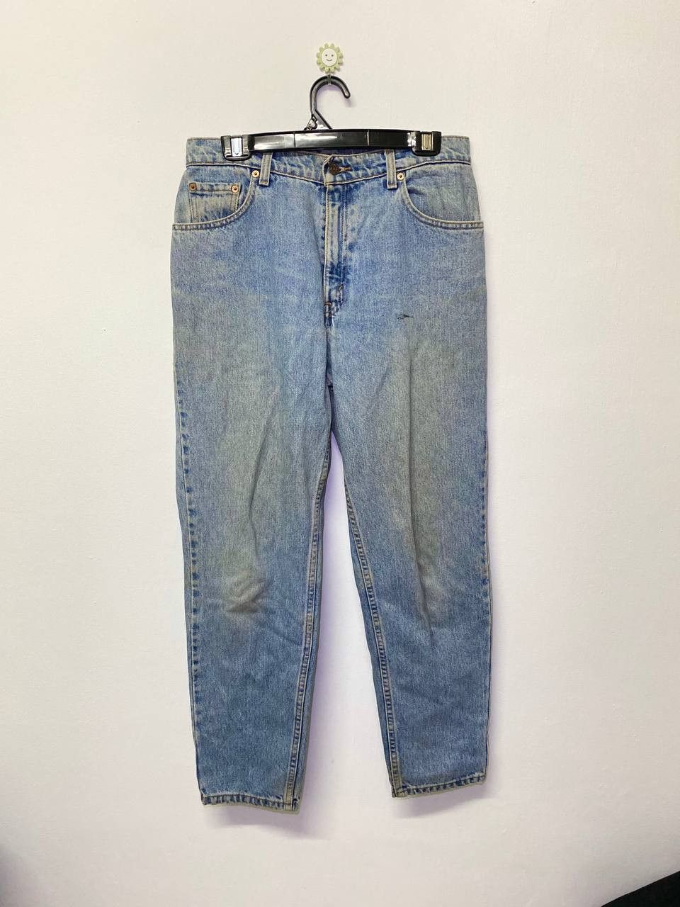 Levi's vintage levis 550 lightwash denim nice design Size US 32 / EU 48 - 2 Thumbnail