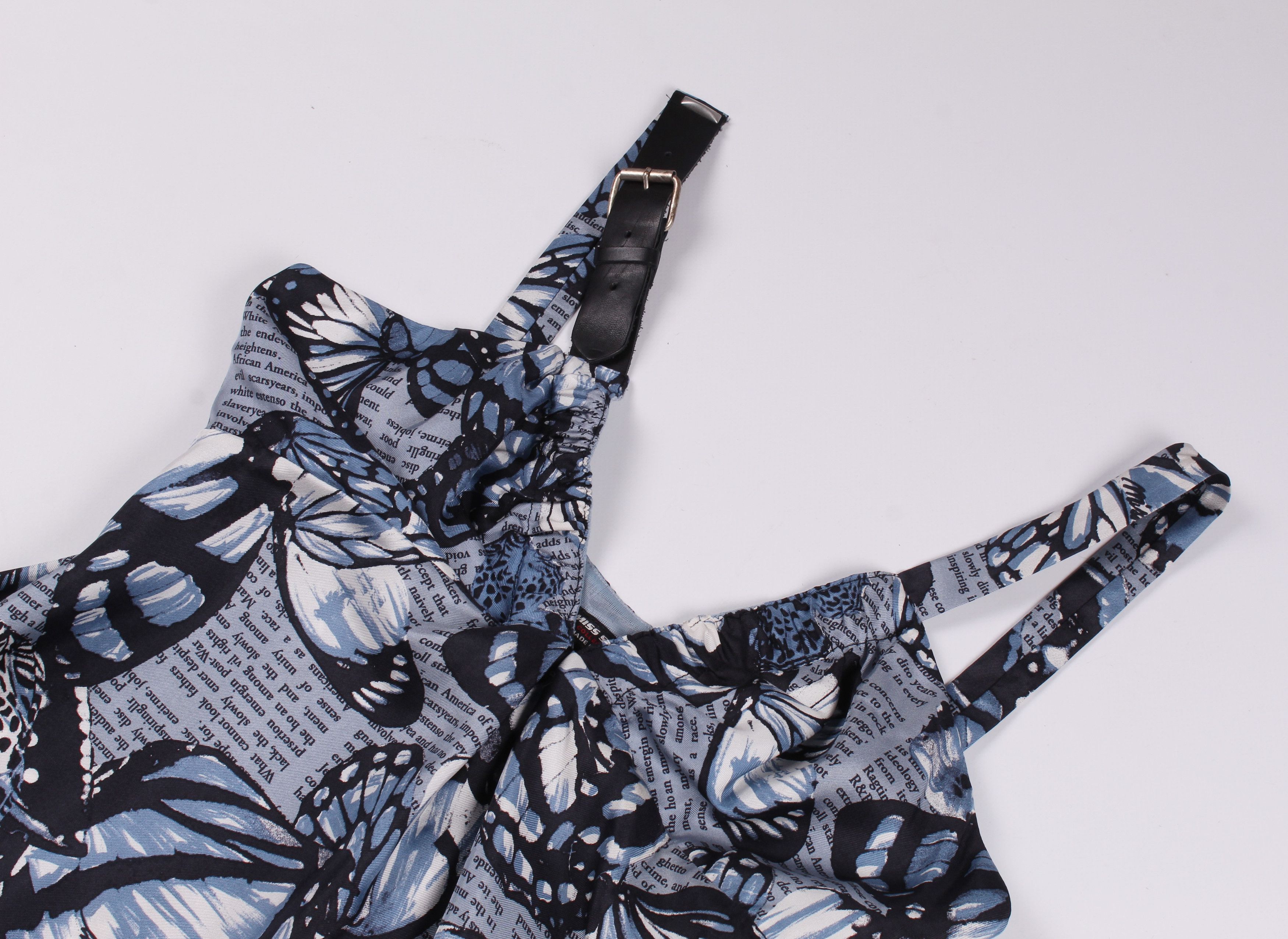 Miss Sixty × Vintage Vintage Miss Sixty Y2K Butterfly Printed Silk Top Blouse Size M / US 6-8 / IT 42-44 - 5 Thumbnail