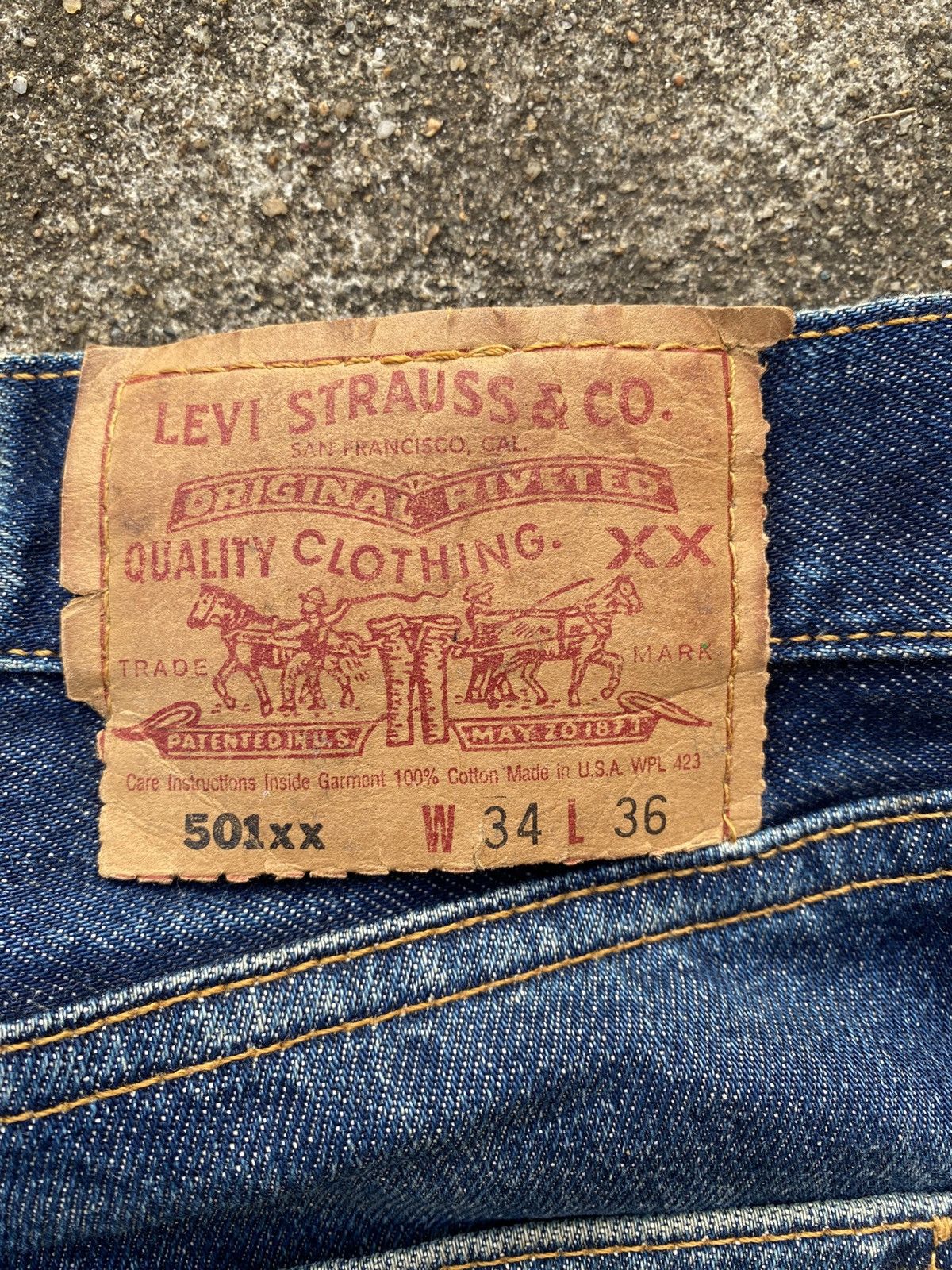 Levi's Vintage Levis 501xx Distressed Size US 32 / EU 48 - 11 Thumbnail