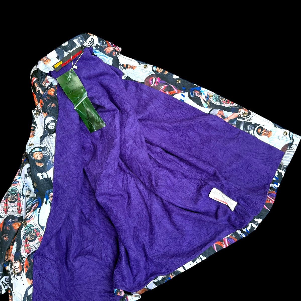 Grailed × Rap Tees ASAP Travis Scott Hip Hop Streetwear Style Jacket Size US XL / EU 56 / 4 - 9 Thumbnail