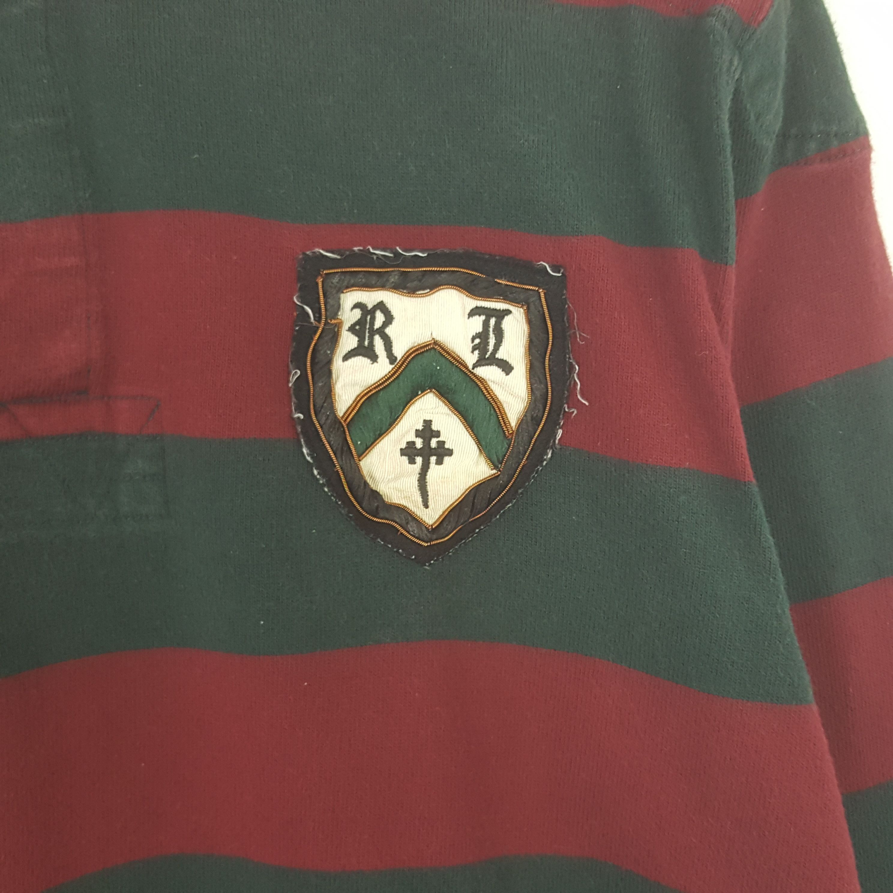 Polo Ralph Lauren Vintage Polo Ralph Lauren RL Striped Polos Shirt Size US L / EU 52-54 / 3 - 2 Thumbnail