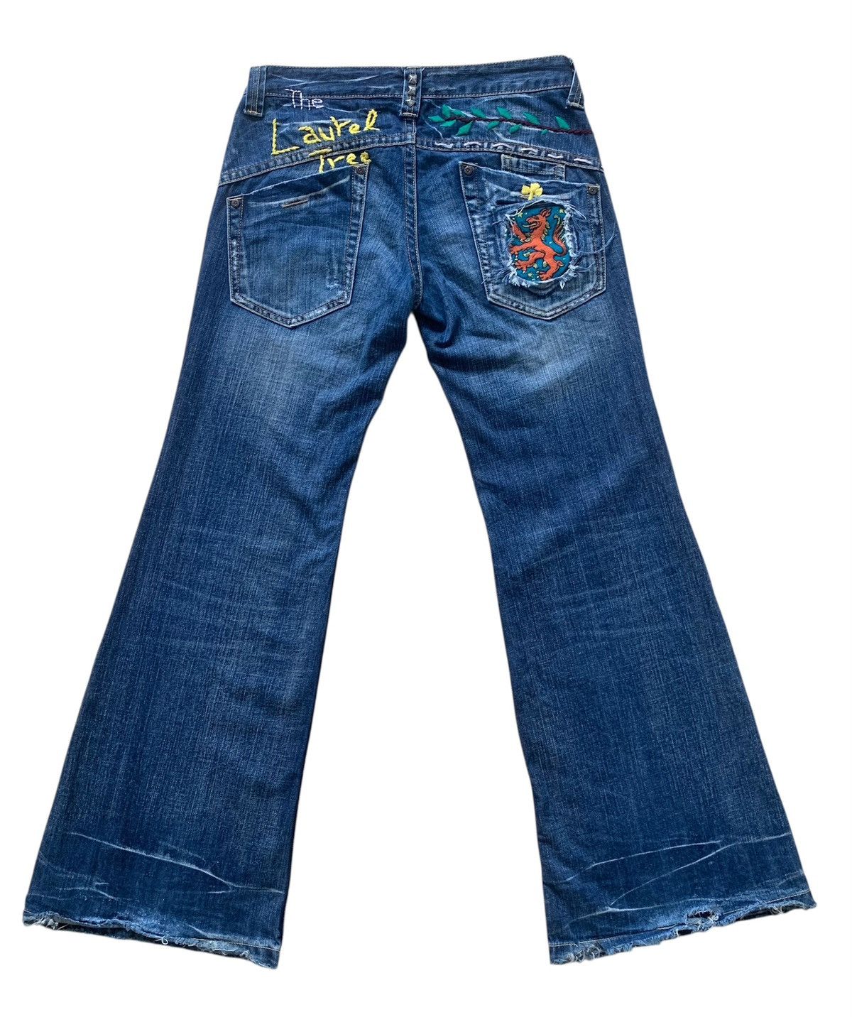Beauty Beast × Le Grande Bleu (L.G.B.) 🔥 Drive Jeans Flare Denim Pants Size US 30 / EU 46 - 1 Thumbnail