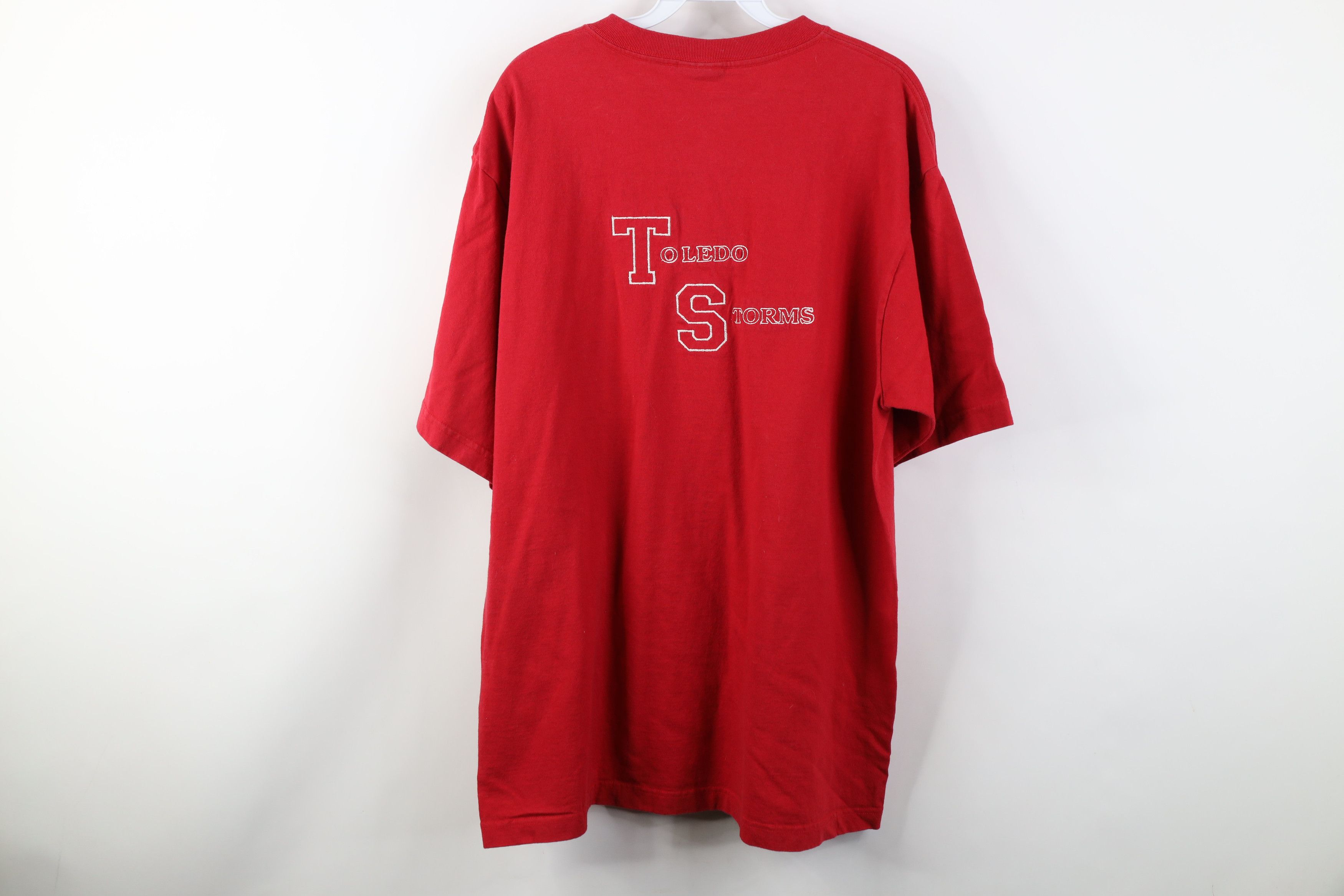 Vintage Vintage 90s Ohio State University Short Sleeve T-Shirt Size US XL / EU 56 / 4 - 12 Thumbnail