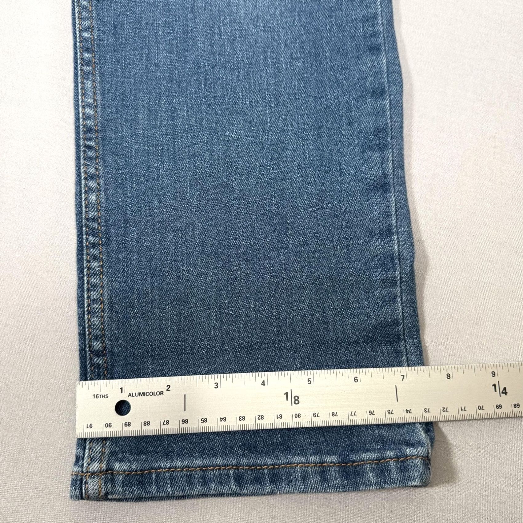 Levi's Levi's 511 Slim Jeans Mens 36x30 Blue Medium Wash Denim Straight 5-Pocket Stretch Cotton Polyester Modern Size US 36 / EU 52 - 6 Thumbnail