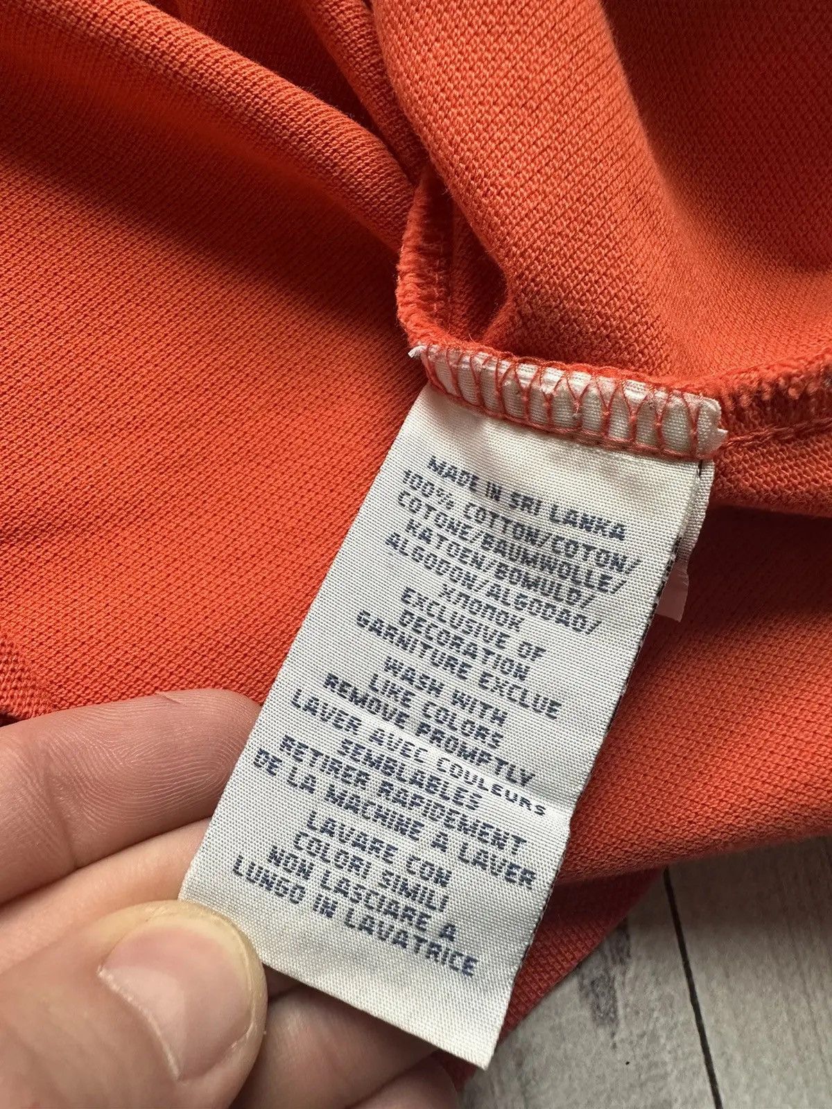 Polo Ralph Lauren Vintage polo Ralph Lauren orange rugby jersey big logo Size US M / EU 48-50 / 2 - 7 Thumbnail