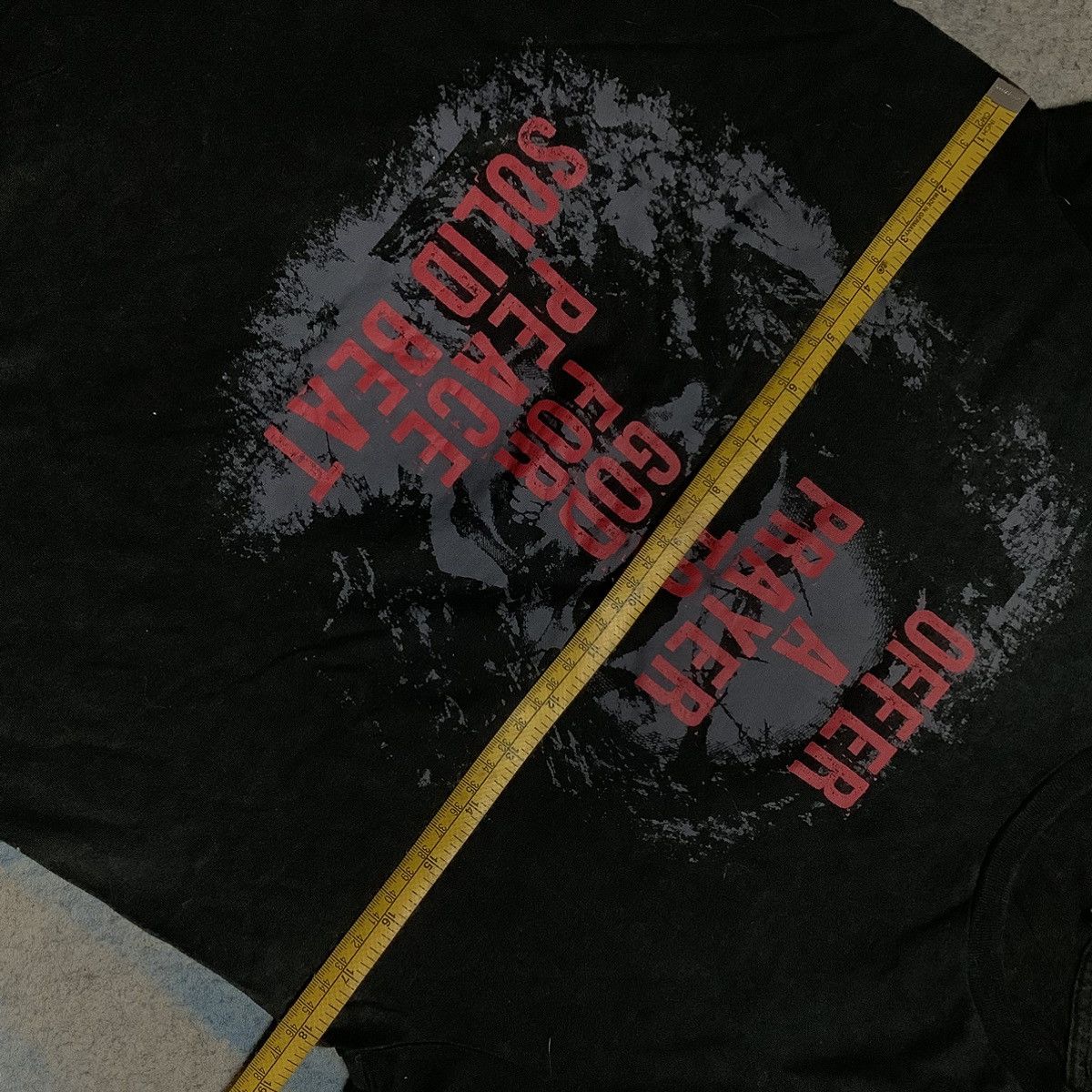 If Six Was Nine × Japanese Brand × Seditionaries Japanese Brand Solid Beat Y2K Tee Size US M / EU 48-50 / 2 - 7 Thumbnail