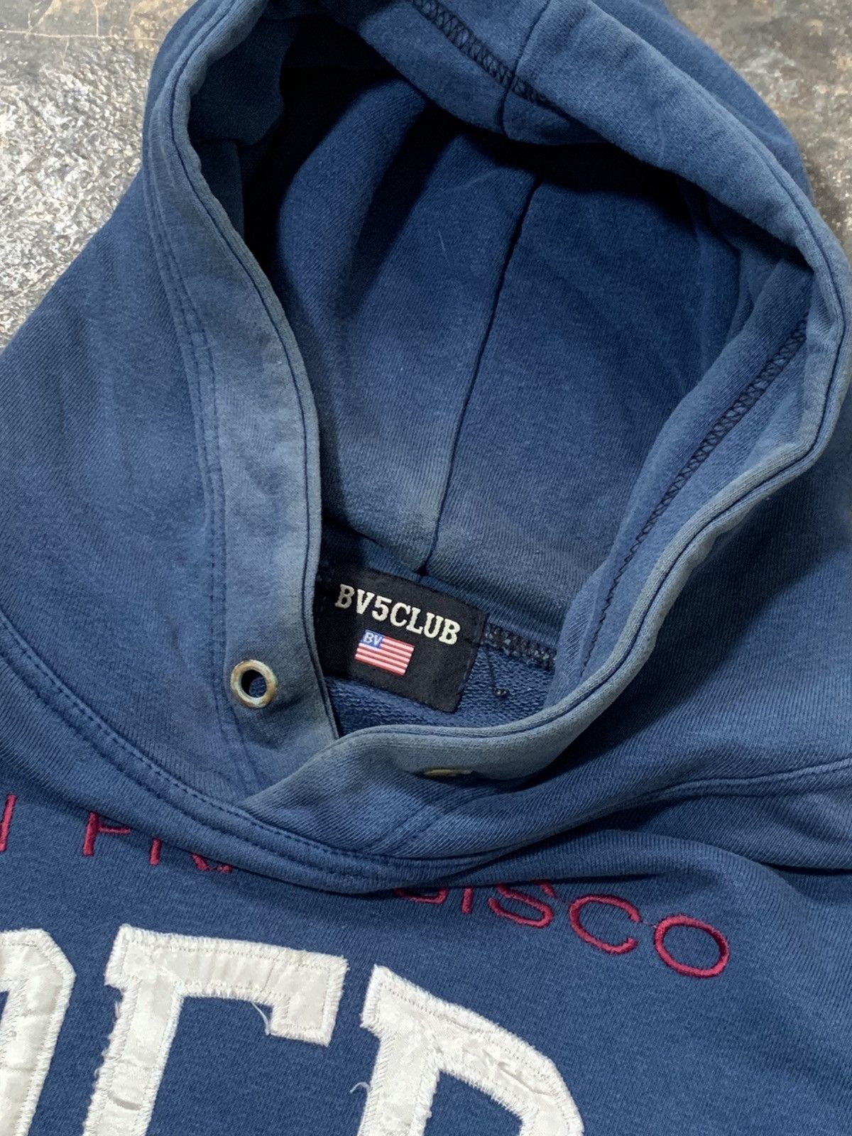 NFL × Vintage Vintage faded 49ers patches hoodie Size US XXL / EU 58 / 5 - 3 Thumbnail