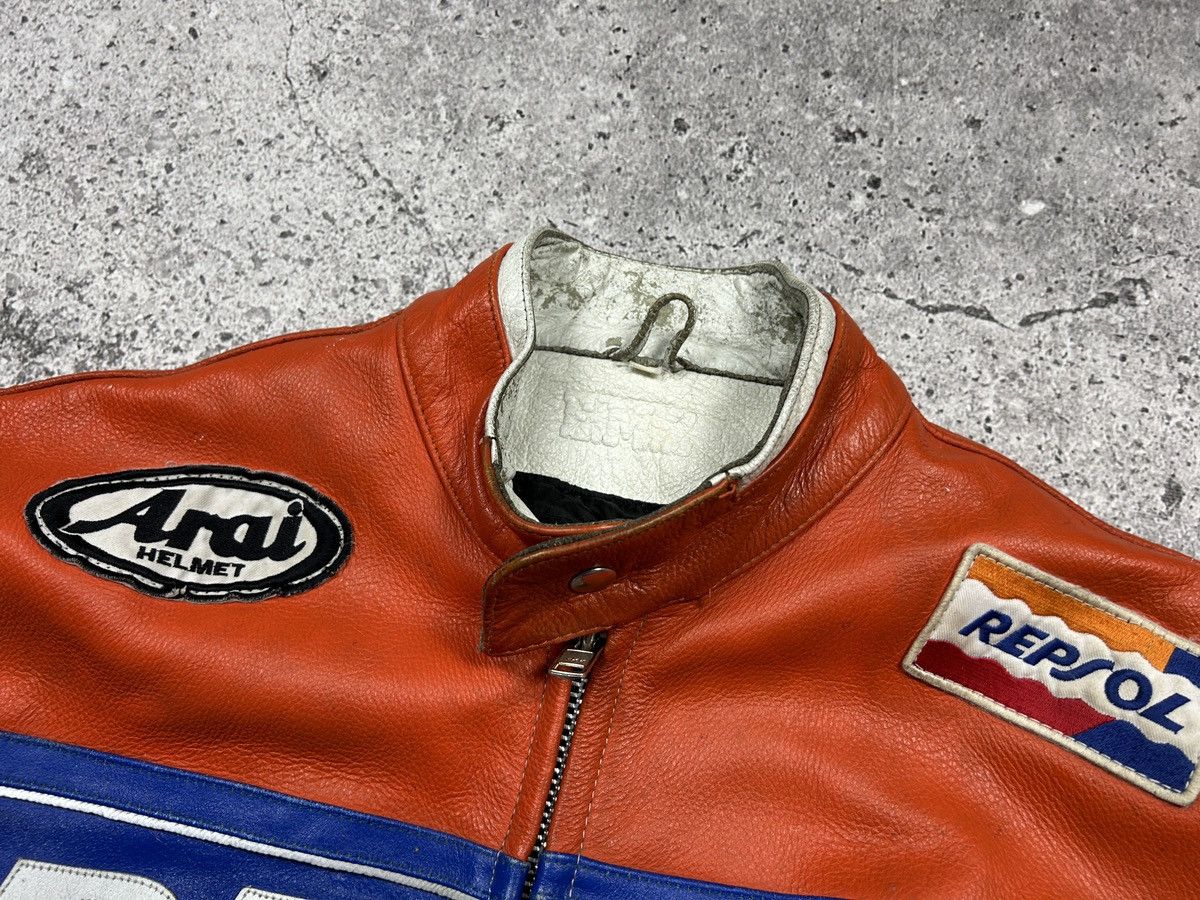 NASCAR Nascar Repsol vintage leather jacket 90s 00s Size US M / EU 48-50 / 2 - 6 Thumbnail