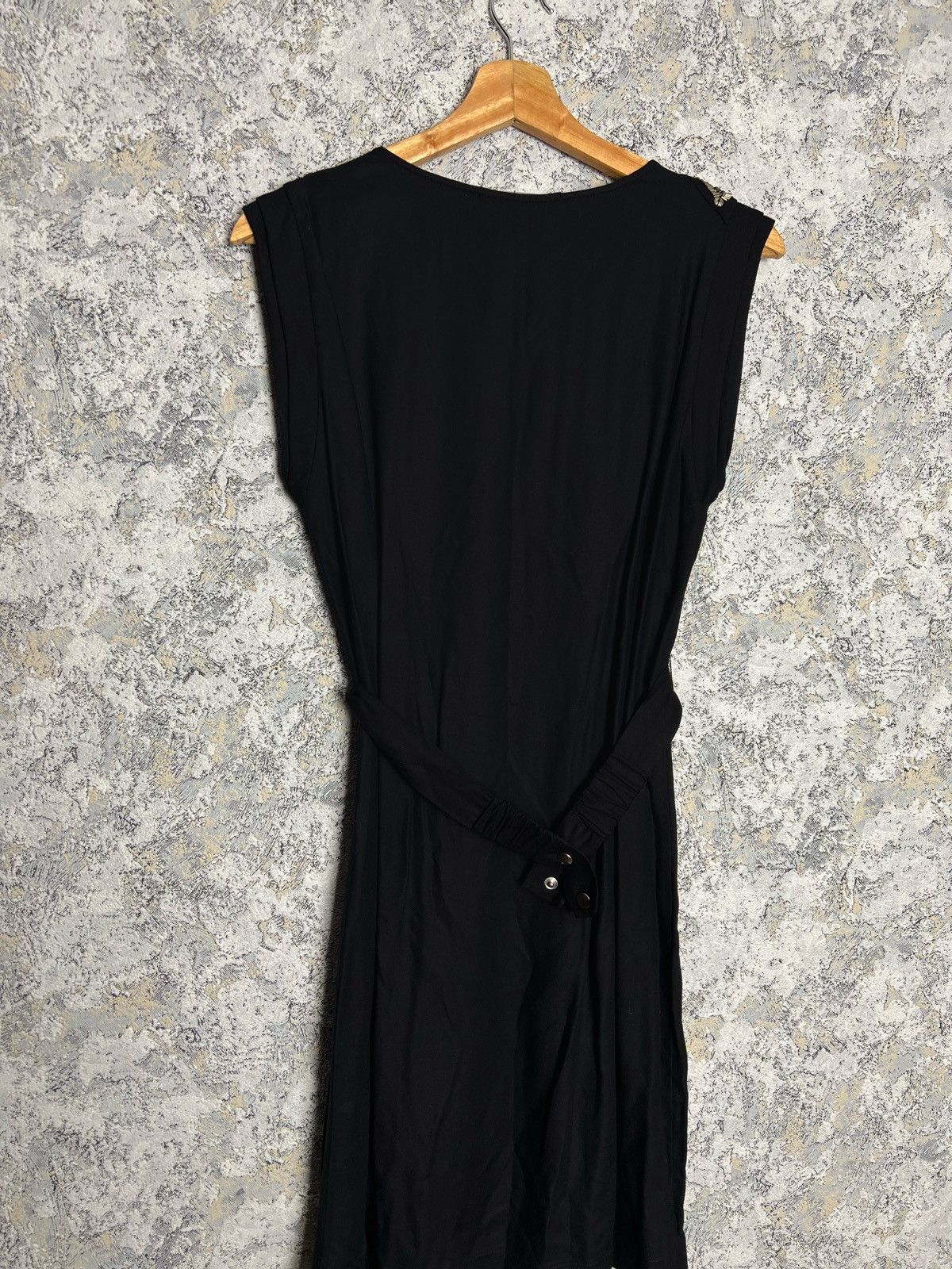 Designer × Sandro Vintage Sandro Belted Dress Tank Sleeveless Oldmoney Size 1 Size S / US 4 / IT 40 - 5 Thumbnail