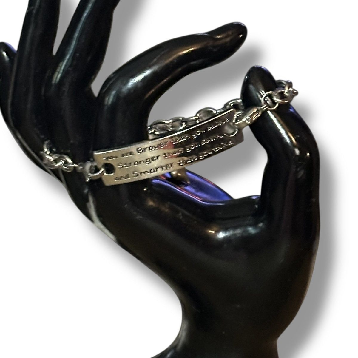 Other You are braver than you believe inspiration bracelet Size ONE SIZE - 2 Thumbnail