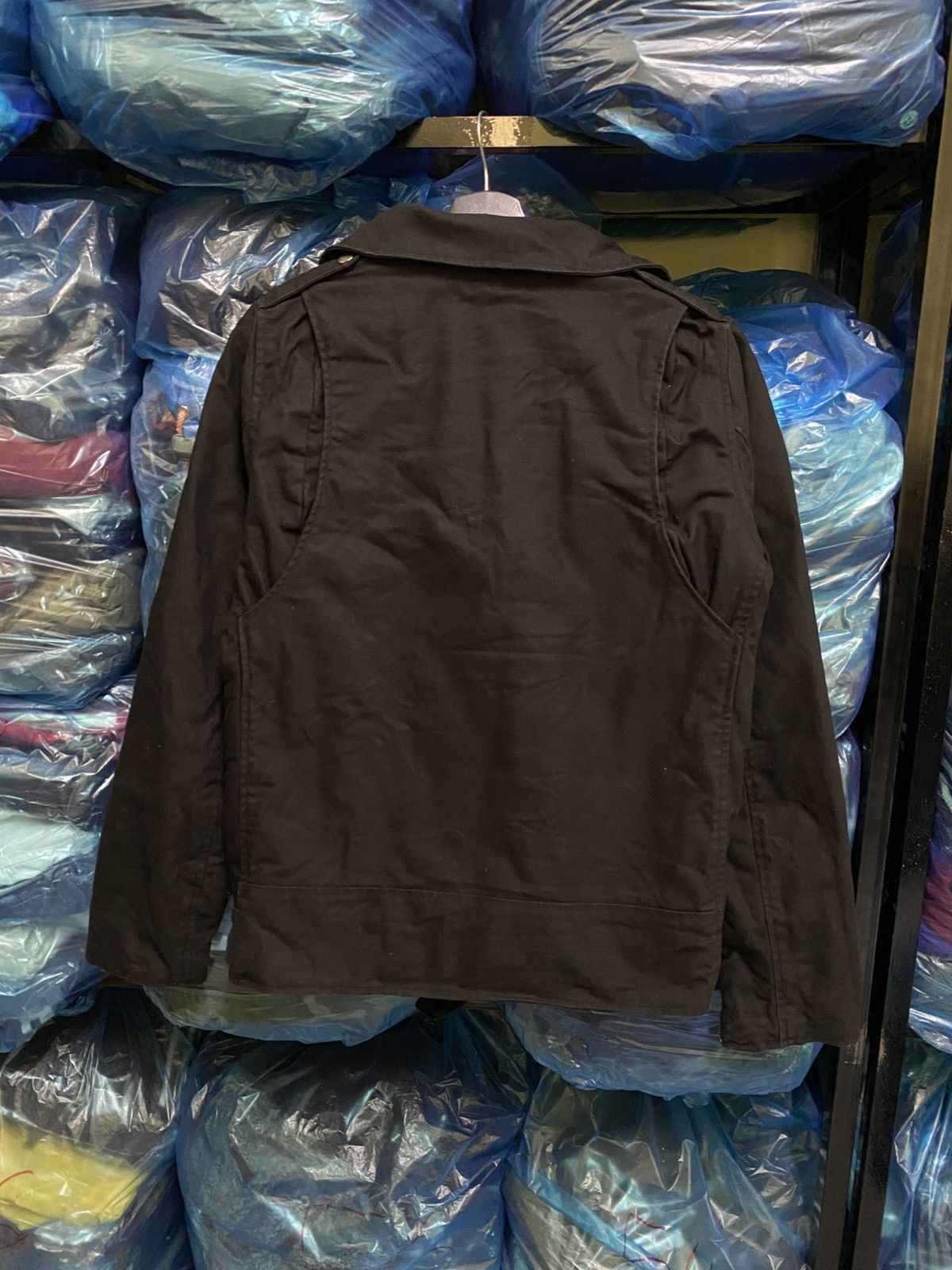 Japanese Brand TTU Black Riders Jacket – Japanese Sherpa-Lined Moto Coat Size US S / EU 44-46 / 1 - 9 Thumbnail