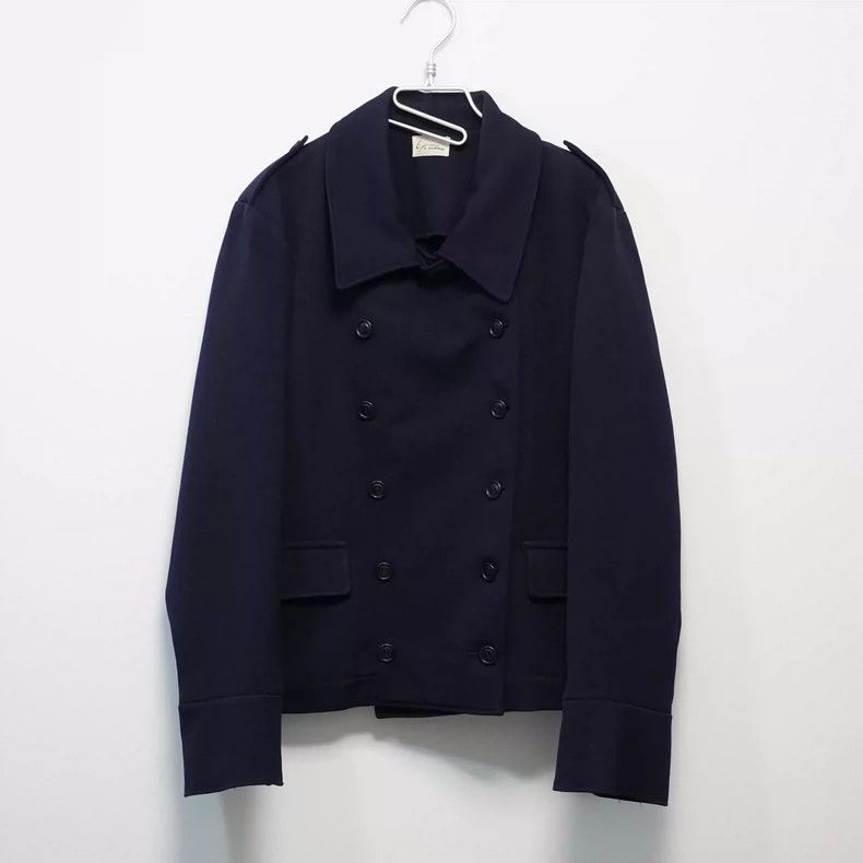 Yohji Yamamoto Yohji Yamamoto size os Double Breasted Lamini Jacket 2505- Size US M / EU 48-50 / 2 - 2 Thumbnail