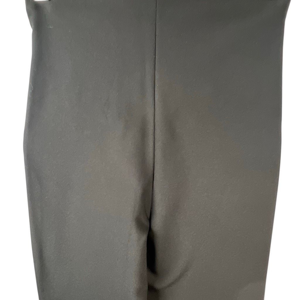 Zara Zara Woman High-Rise Leggings with Zip Detail Black XS Size 25" / US 0 / IT 36 - 10 Thumbnail