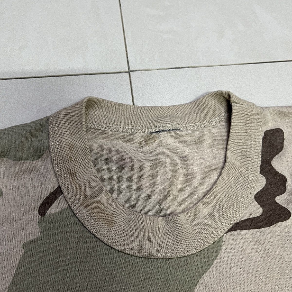Other Vintage Military Desert Camouflage T Shirt Size US XS / EU 42 / 0 - 2 Thumbnail
