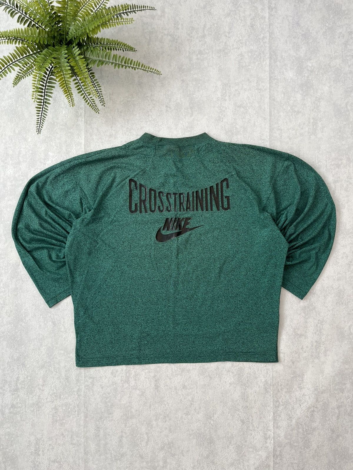 Nike × Vintage 90s Nike Crosstraining Vintage Y2K Oversized Sweatshirt Size US L / EU 52-54 / 3 - 1 Thumbnail
