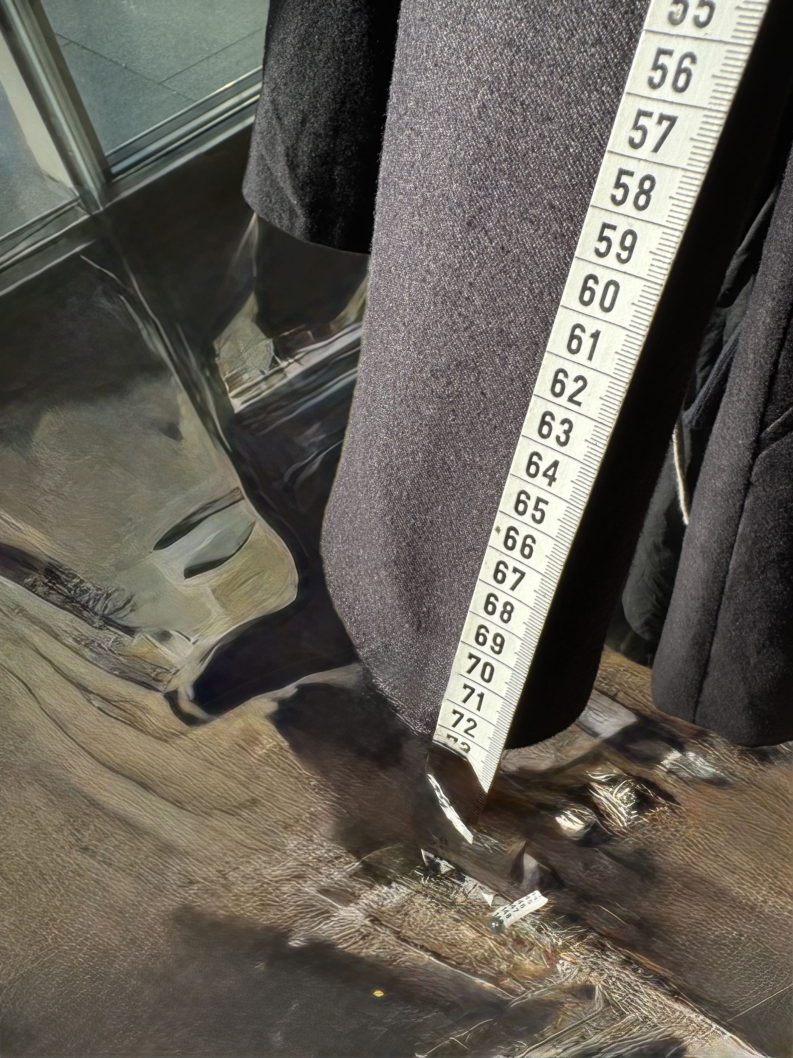 Rick Owens Rick Owens Long Black Ramie Winter Coat Size US L / EU 52-54 / 3 - 22 Thumbnail