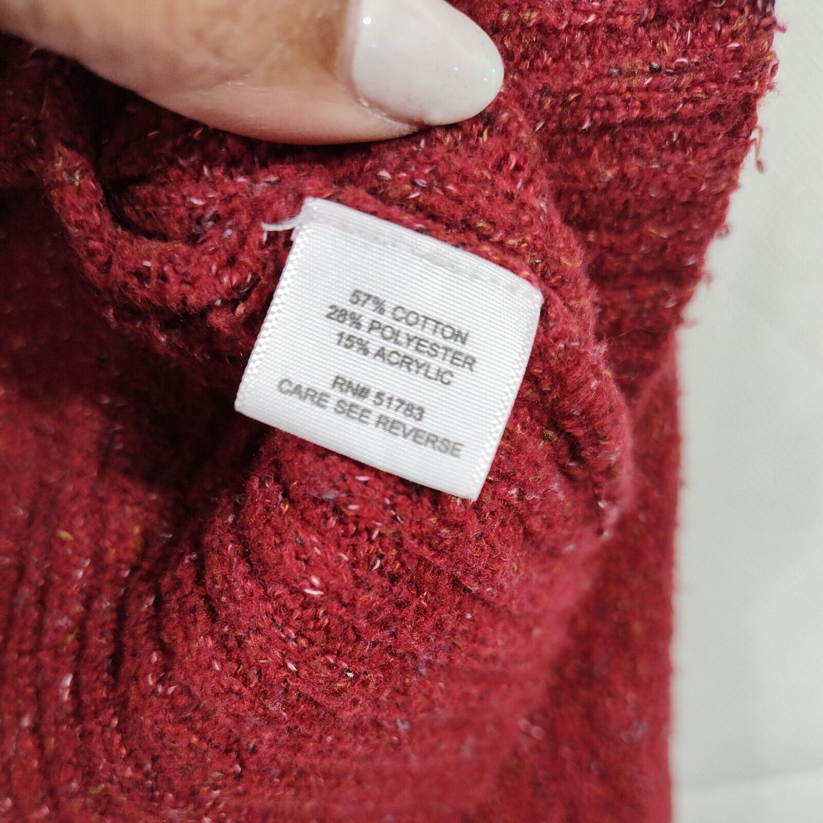 Other Maurices Pullover Hooded Sweater Women Size L Red Streetwear Size L / US 10 / IT 46 - 6 Thumbnail