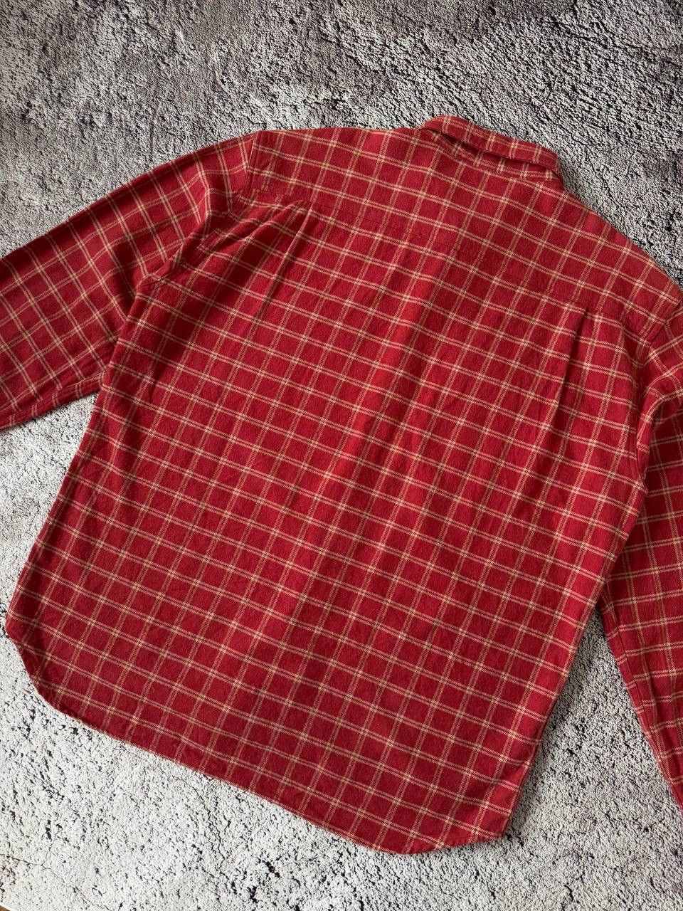 Fjallraven × Vintage Vintage Fjällräven Checkered Flannel Shirt Red XXL Size US XXL / EU 58 / 5 - 7 Thumbnail