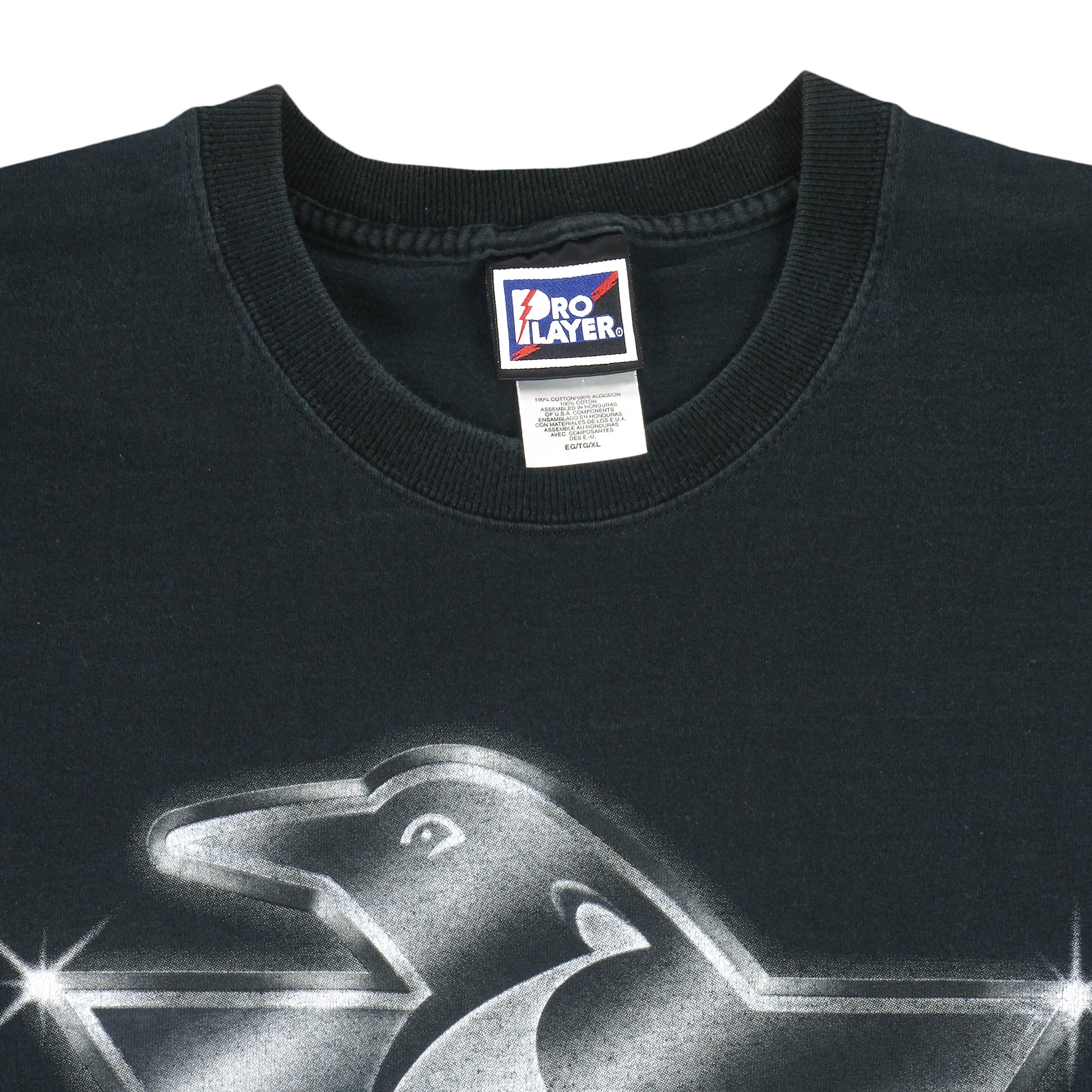 Pro Player NHL - Pittsburgh Penguins Big Logo T-Shirt 1990s Size US XL / EU 56 / 4 - 4 Thumbnail