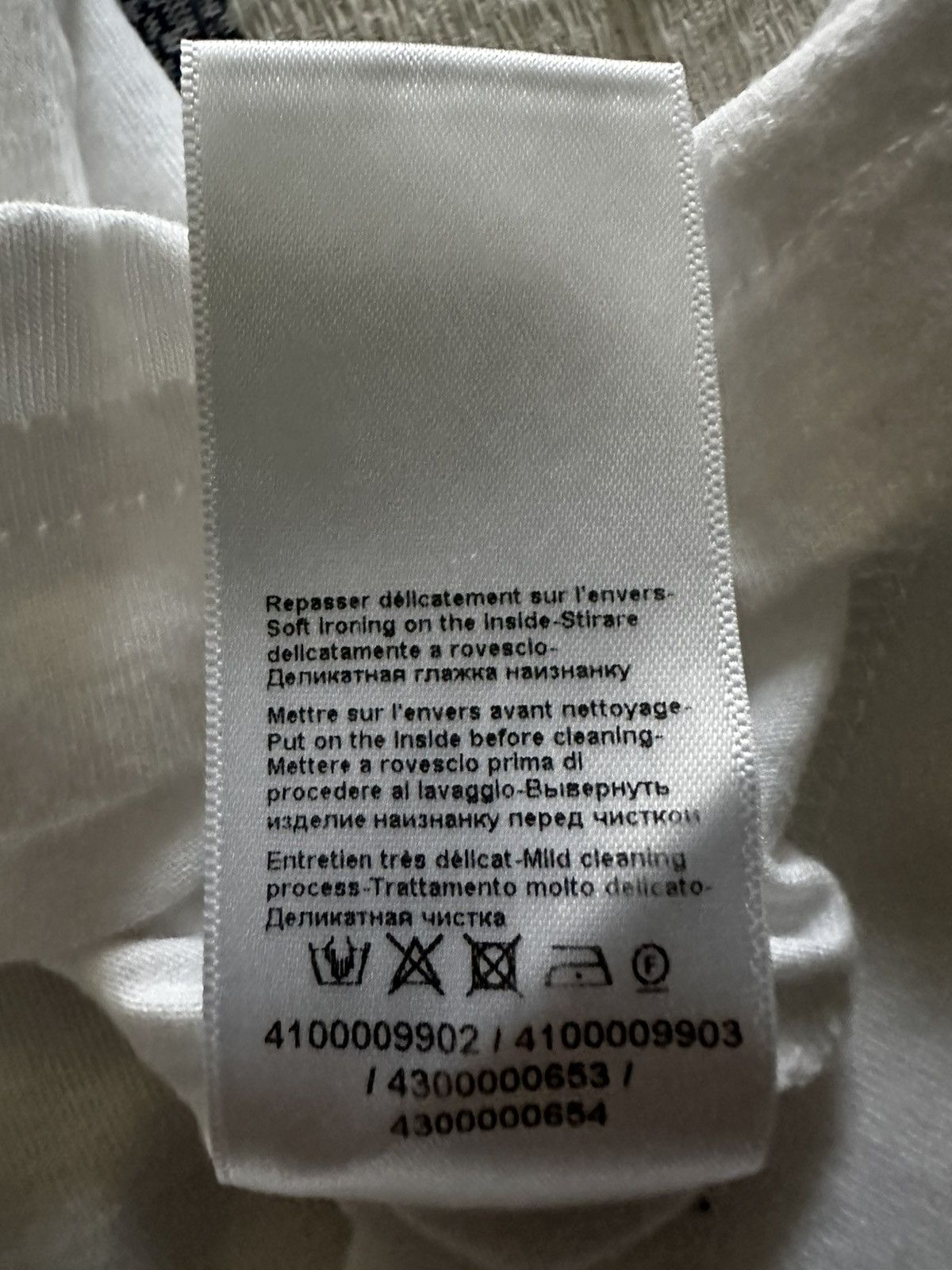 Lanvin Lanvin Embroidered T-Shirt ‘White’ Size US M / EU 48-50 / 2 - 5 Thumbnail