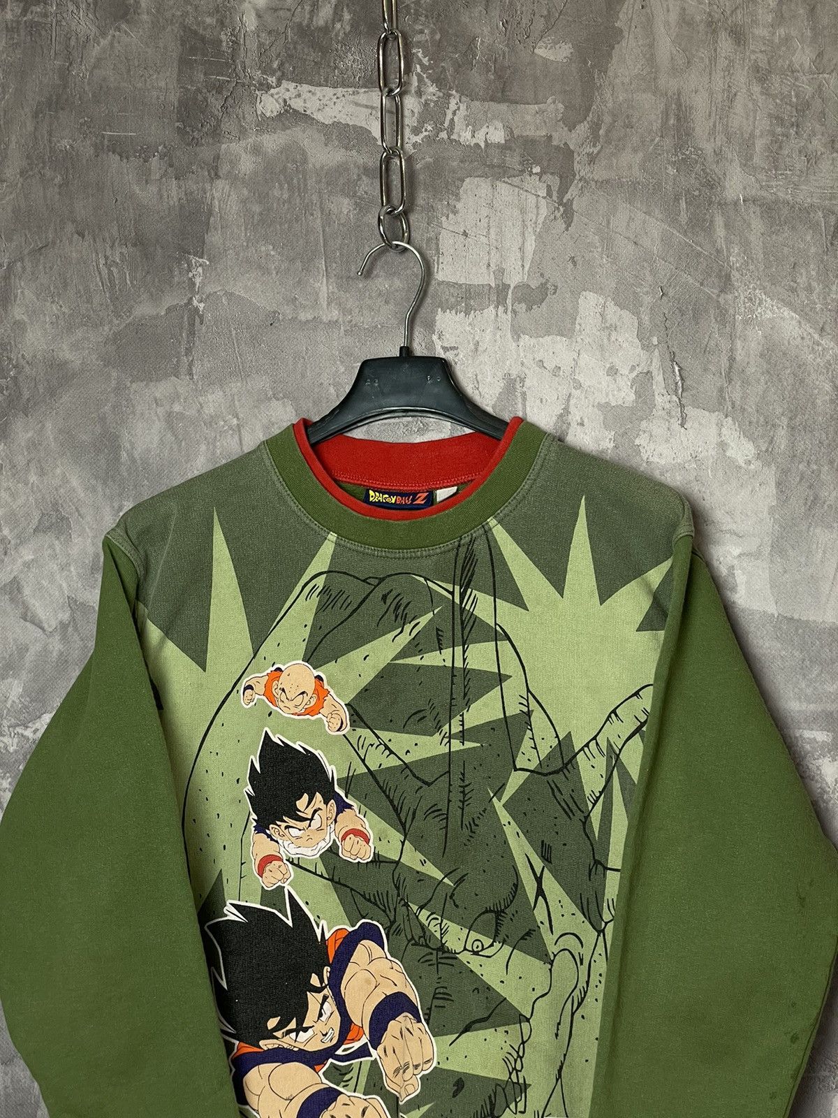 Anime × Japanese Brand × Vintage Rare Vintage 1989 Dragon Ball Z Super Saiyan Sweatshirt 80s Size US XS / EU 42 / 0 - 2 Thumbnail