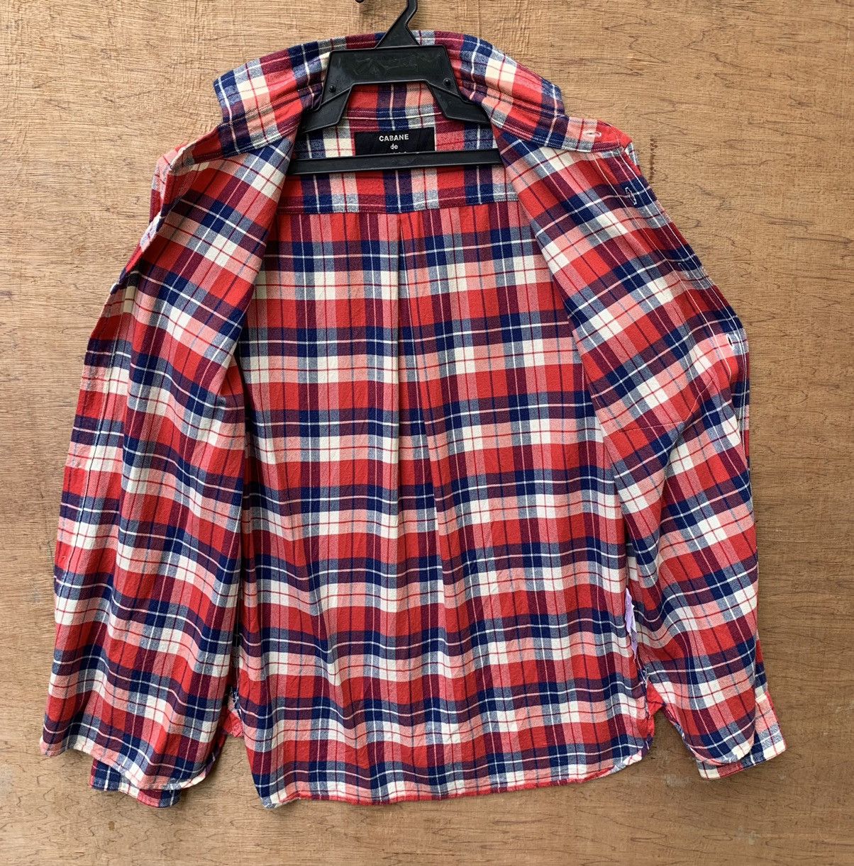 CABANE de ZUCCa ZABANE de ZUCCA Plaid Tartan Flannel Shirt Size US M / EU 48-50 / 2 - 14 Thumbnail