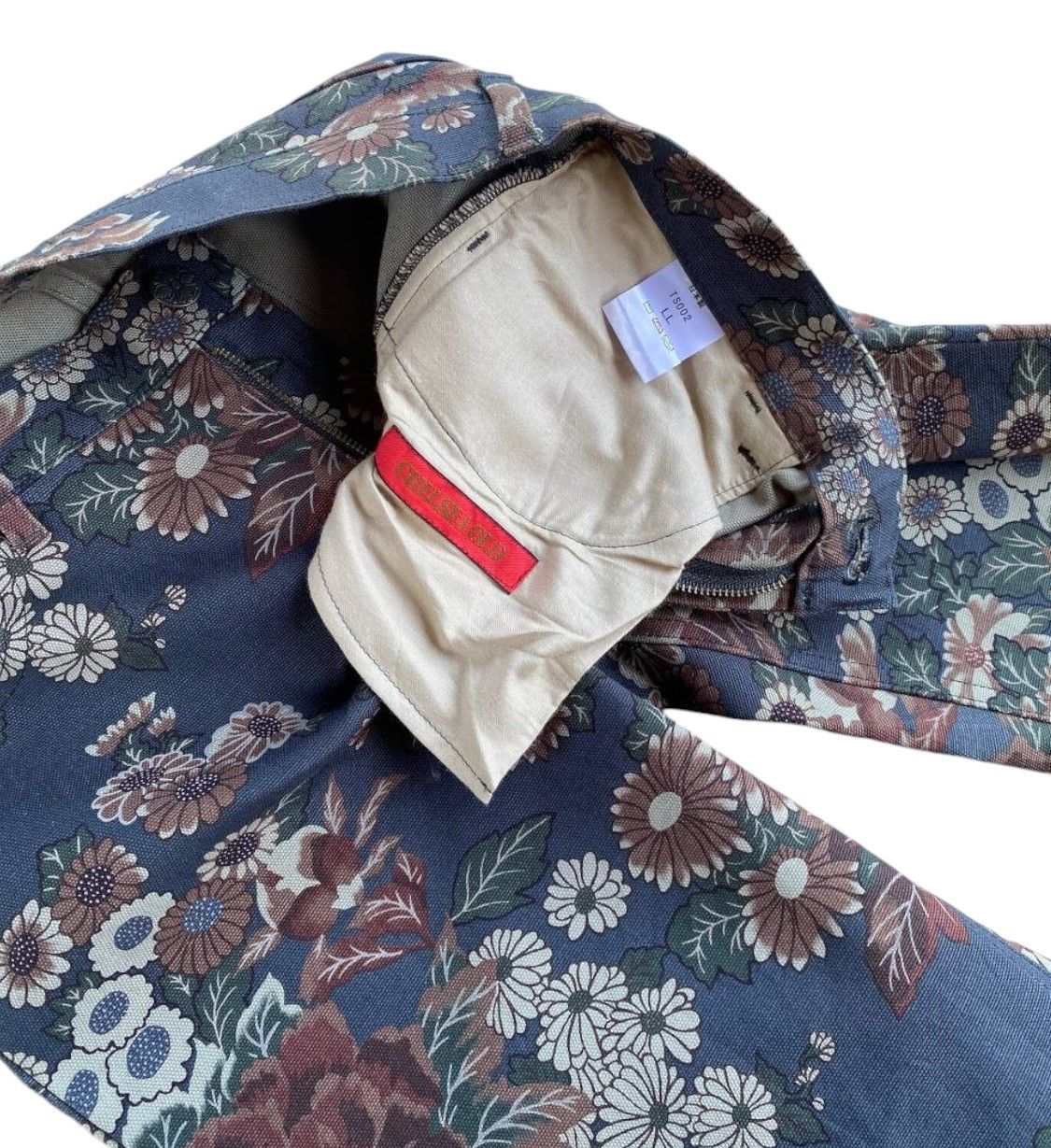 Japanese Brand BJ05-23 FLARED JAPAN CHEALSEA OLD FLOWER SLIMFIT LOWRISE Size US 29 - 10 Thumbnail