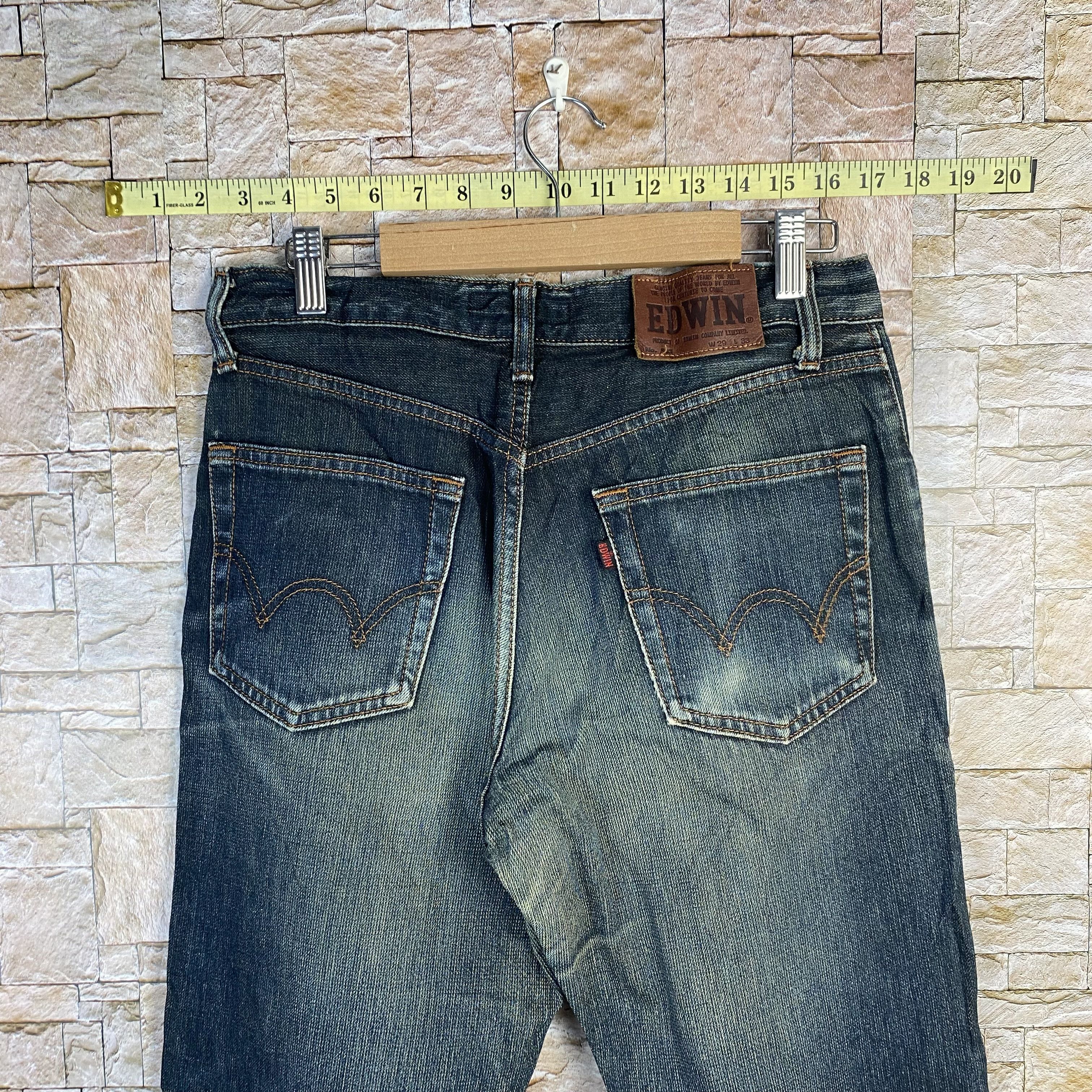 Edwin Edwin Blue vintage Denim Pants #7593 Size US 29 - 17 Thumbnail