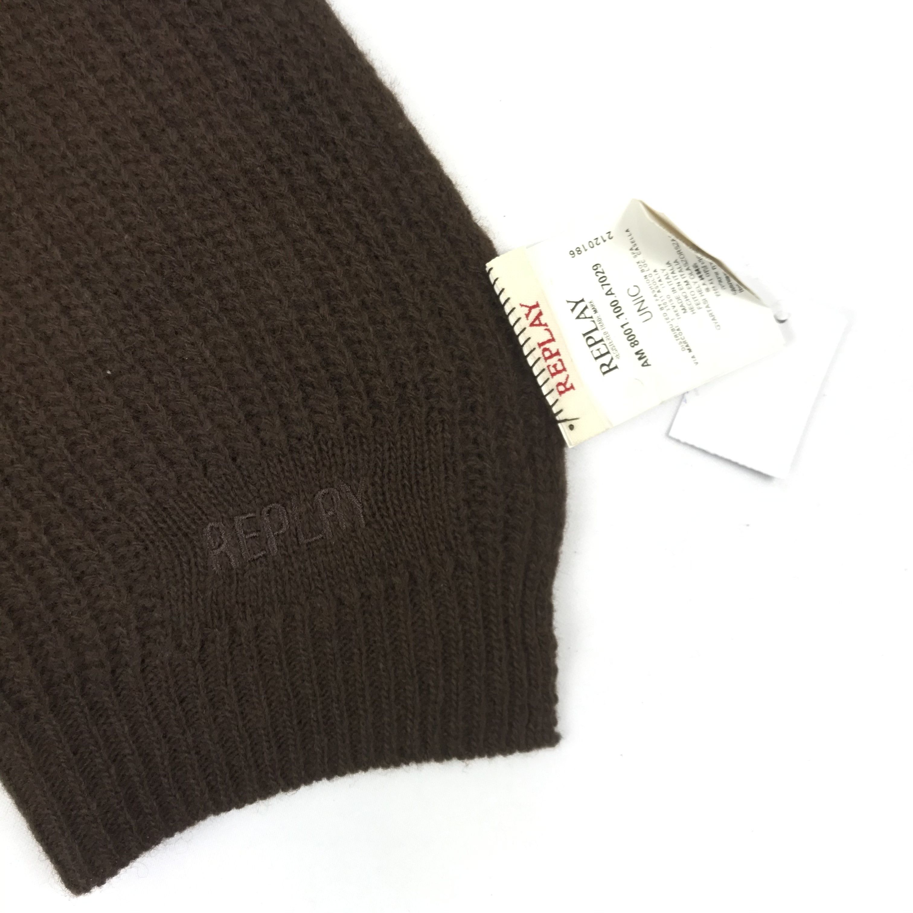 Replay Vintage Replay Scarf Muffler Wool Cashmere Scarves Size ONE SIZE - 4 Thumbnail