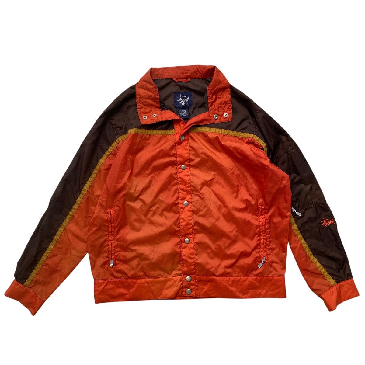 Stussy × Vintage Vintage Stussy Windbreaker Jacket Size US M / EU 48-50 / 2 - 1 Thumbnail