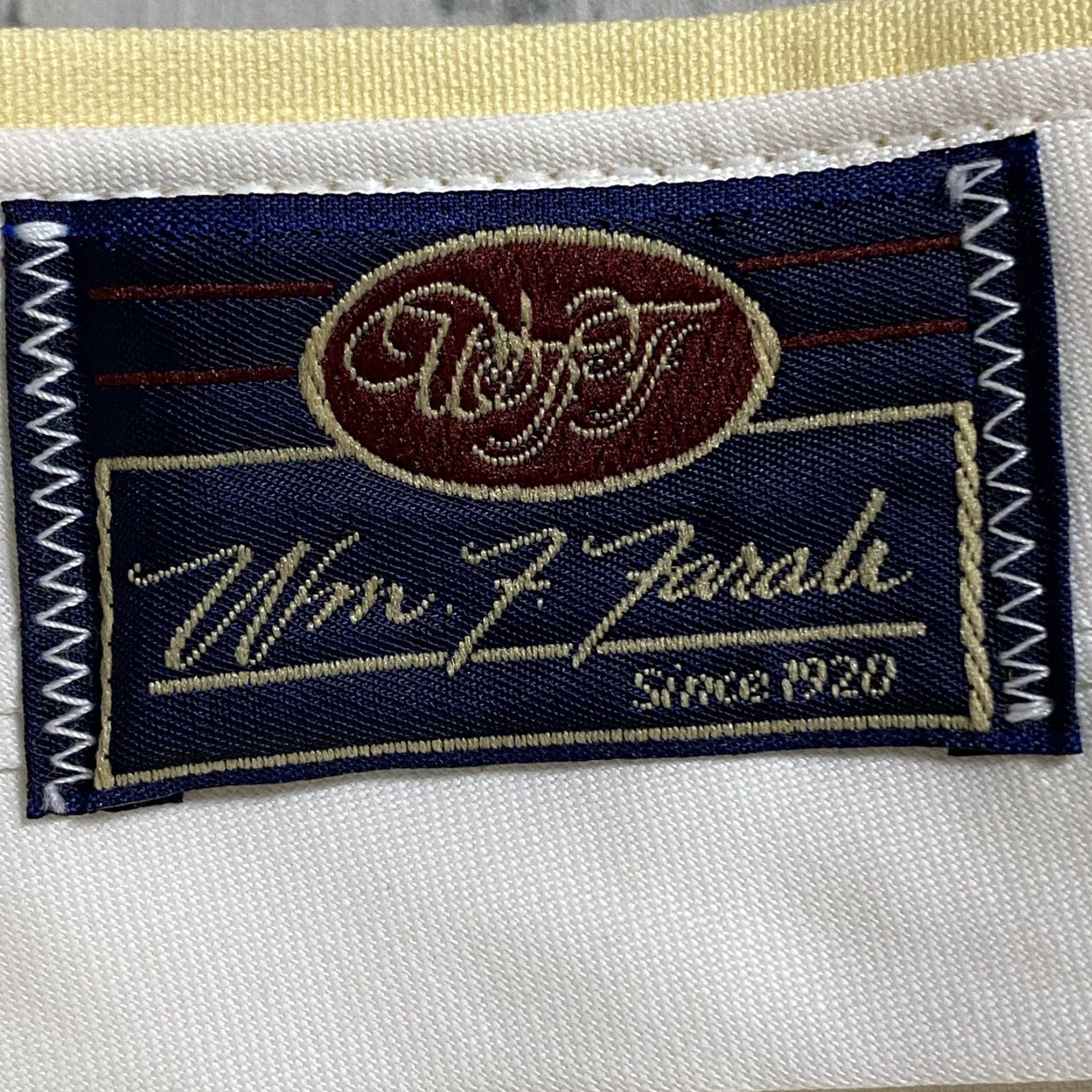 Farah VINTAGE Farah GOLF PANTS WITH BELT Mens 36x30 Yellow USA Cotton Polyester CADDYSHACK Style 1970s Straight Leg Mens Size US 36 / EU 52 - 5 Thumbnail