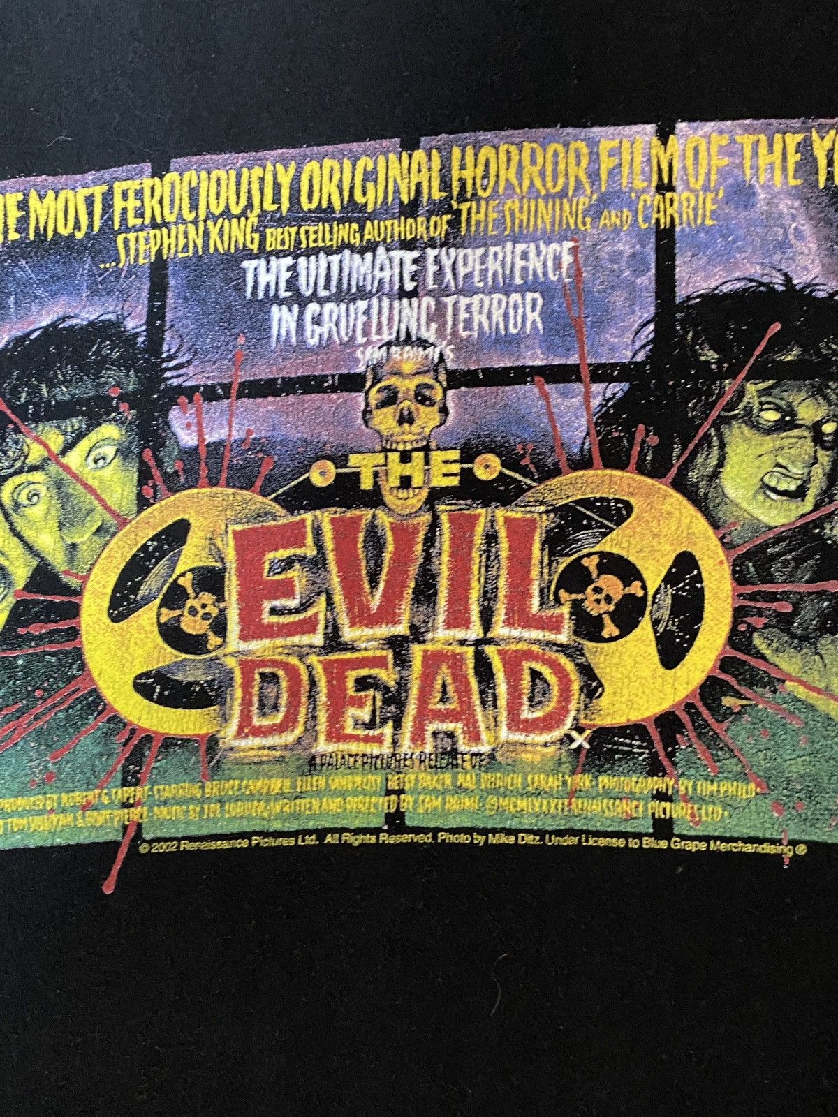 Vintage The Evil Dead Terror Chainsaw Vintage Horror Movie Tee Rare Size US XL / EU 56 / 4 - 2 Thumbnail