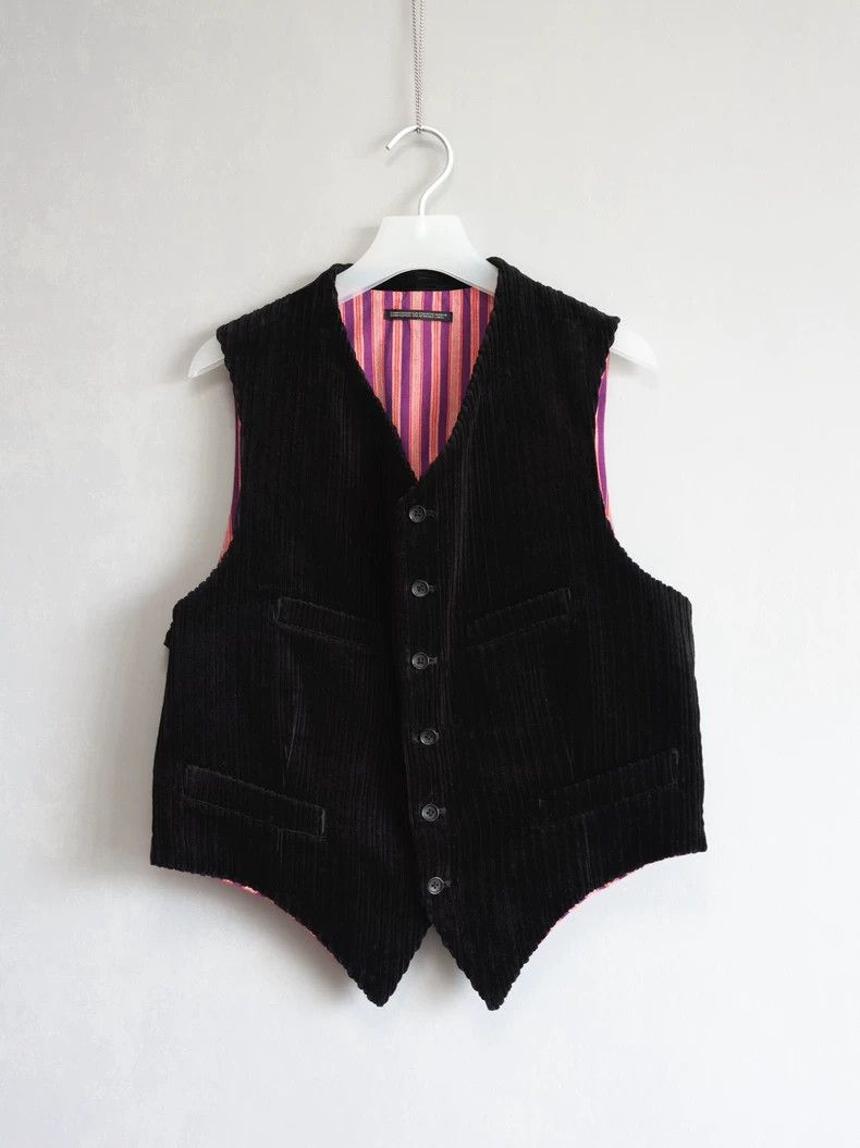 Yohji Yamamoto Yohji Yamamoto 22AW Corduroy Vest - dmc Size US M / EU 48-50 / 2 - 1 Thumbnail