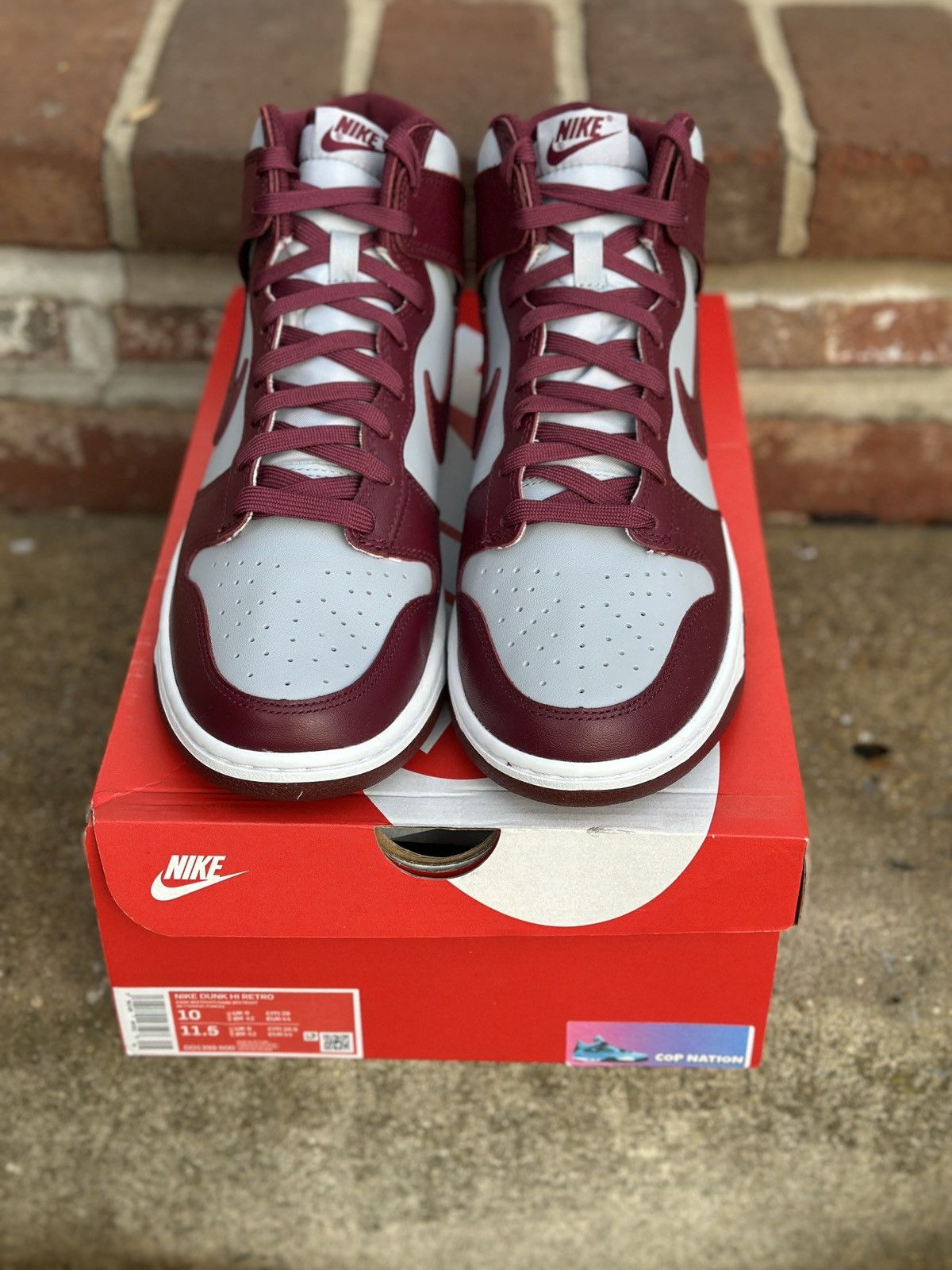 Nike Nike Dunk High Beetroot (10M) Size US 10 / EU 43 - 3 Thumbnail