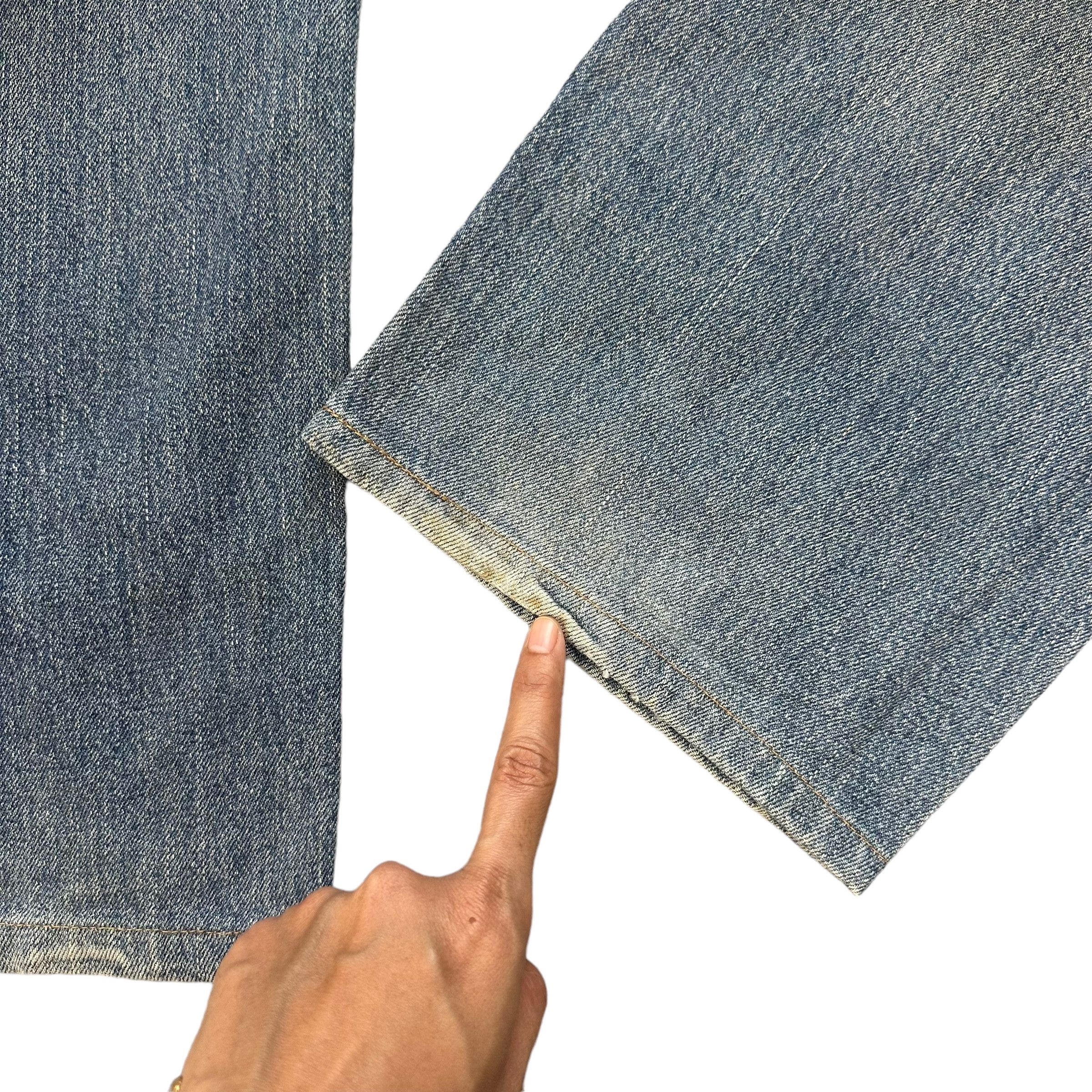 Lee LEE RIDERS WASHED DENIM PANT #8893-035 Size US 35 - 13 Thumbnail