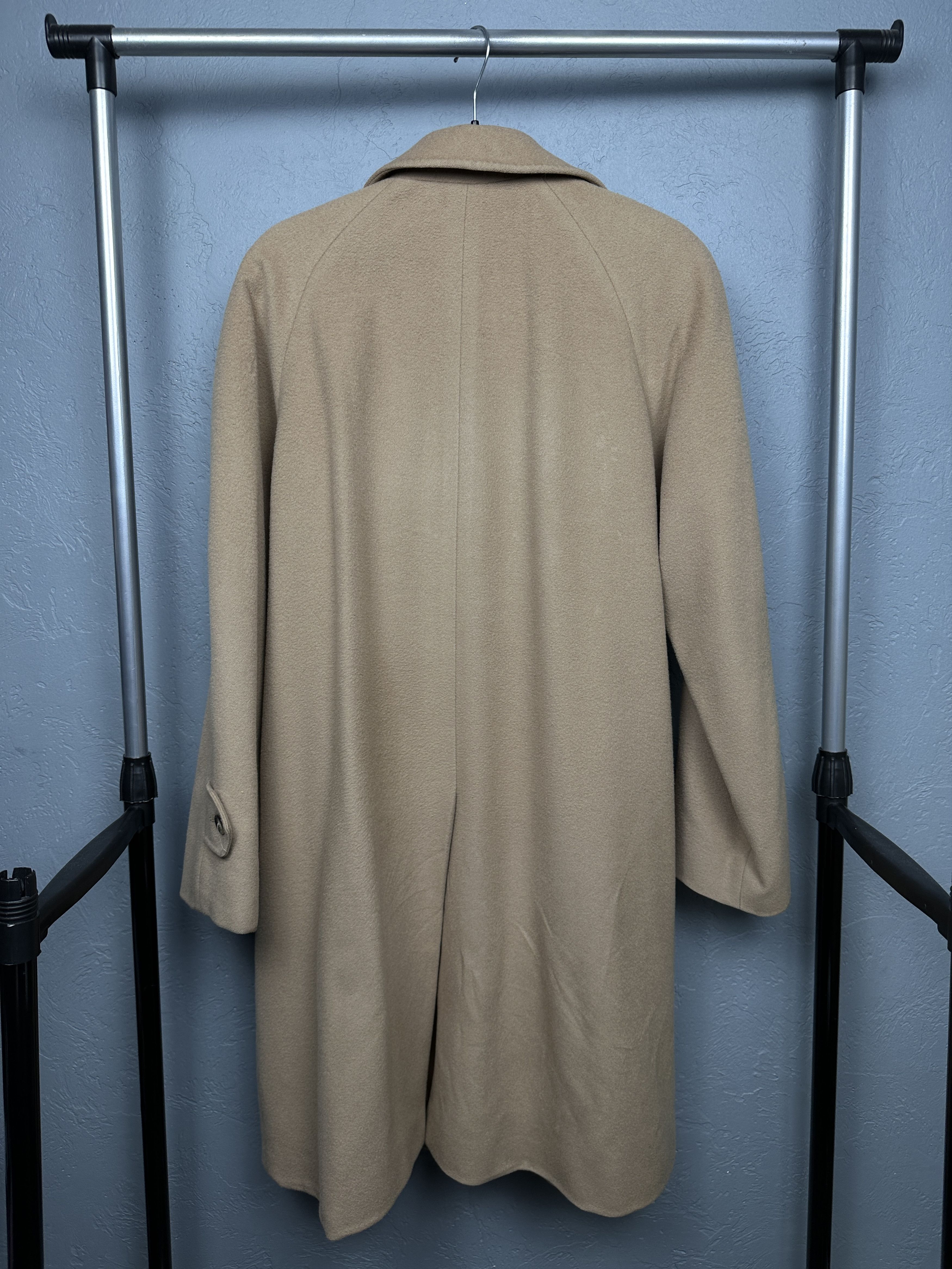 Aquascutum × Vintage Aquascutum Vintage Womens Wool Coat Jacket Size L / US 10 / IT 46 - 8 Thumbnail