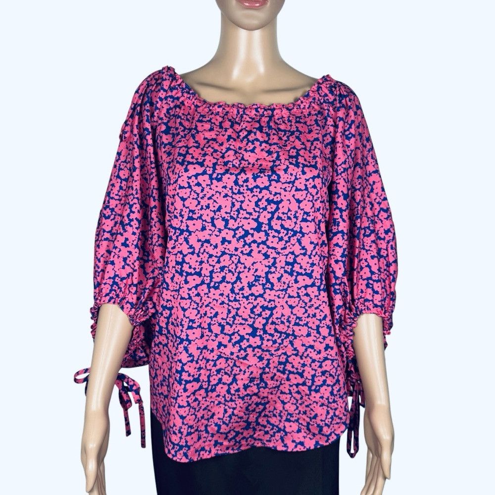Derek Lam 10 Crosby Derek Lam Pink Drawstring Balloon Blouse Size IT 46 US L Size L / US 10 / IT 46 - 3 Thumbnail