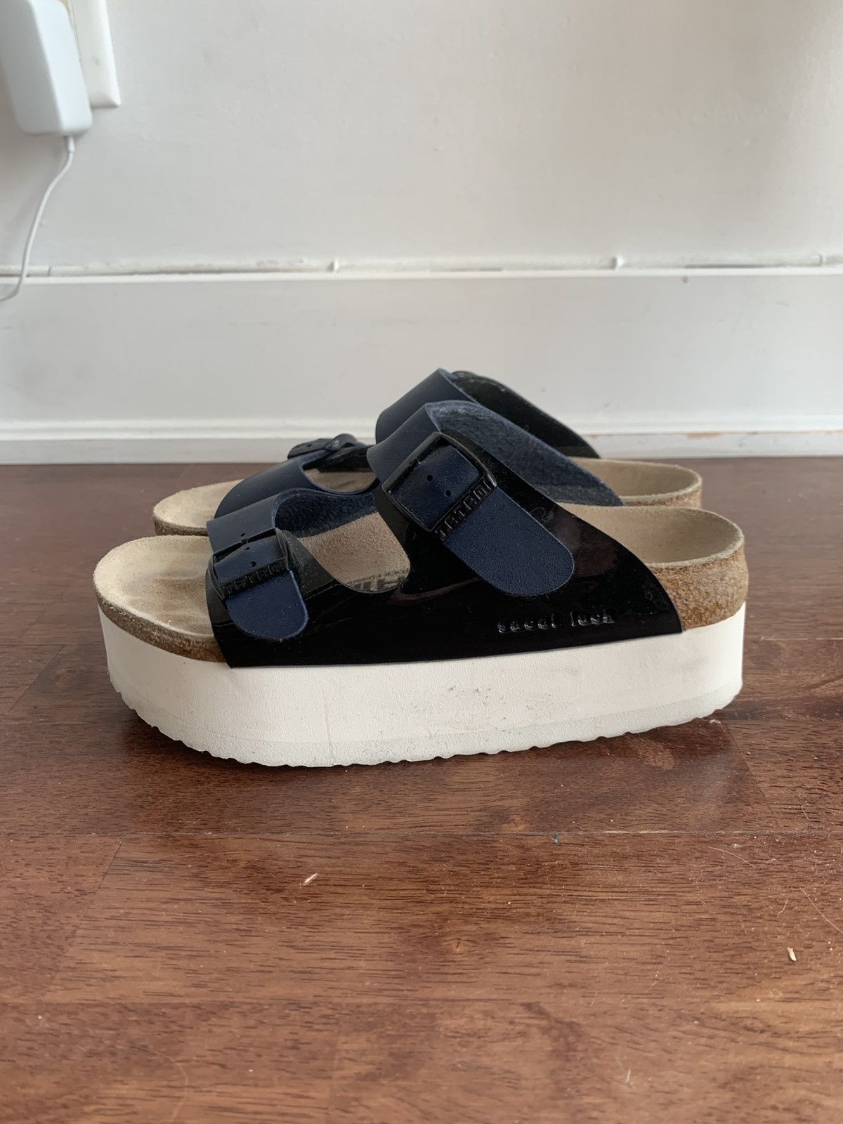 Sacai Sacai Luck x Tatami Birkenstock Platform Sandal Size US 6 / IT 36 - 3 Thumbnail