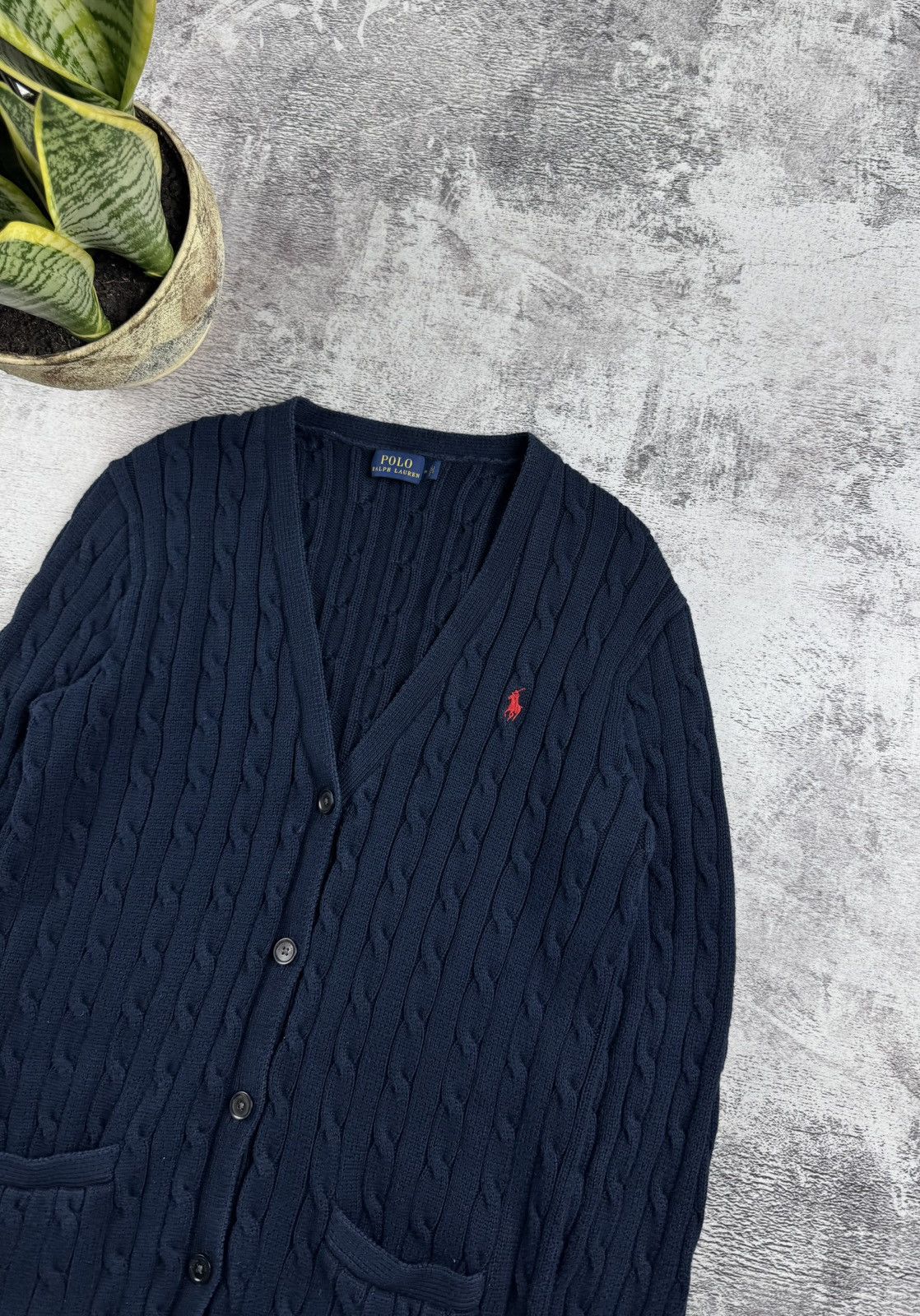 Polo Ralph Lauren Polo Ralph Lauren Sport Cable Knited Sweater Button Cardigan Size M / US 6-8 / IT 42-44 - 5 Thumbnail