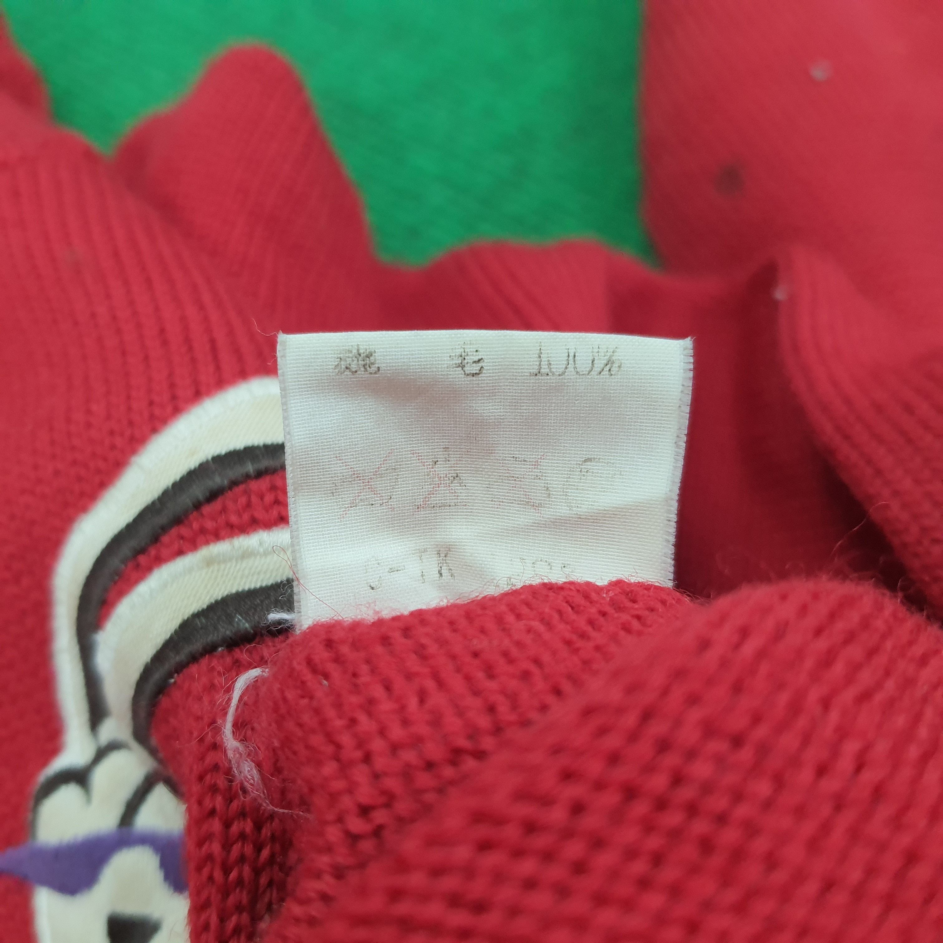 Vintage Vintage Henri Luccapuis Happy Ski Knitted Sweatshirt Size US M / EU 48-50 / 2 - 7 Thumbnail