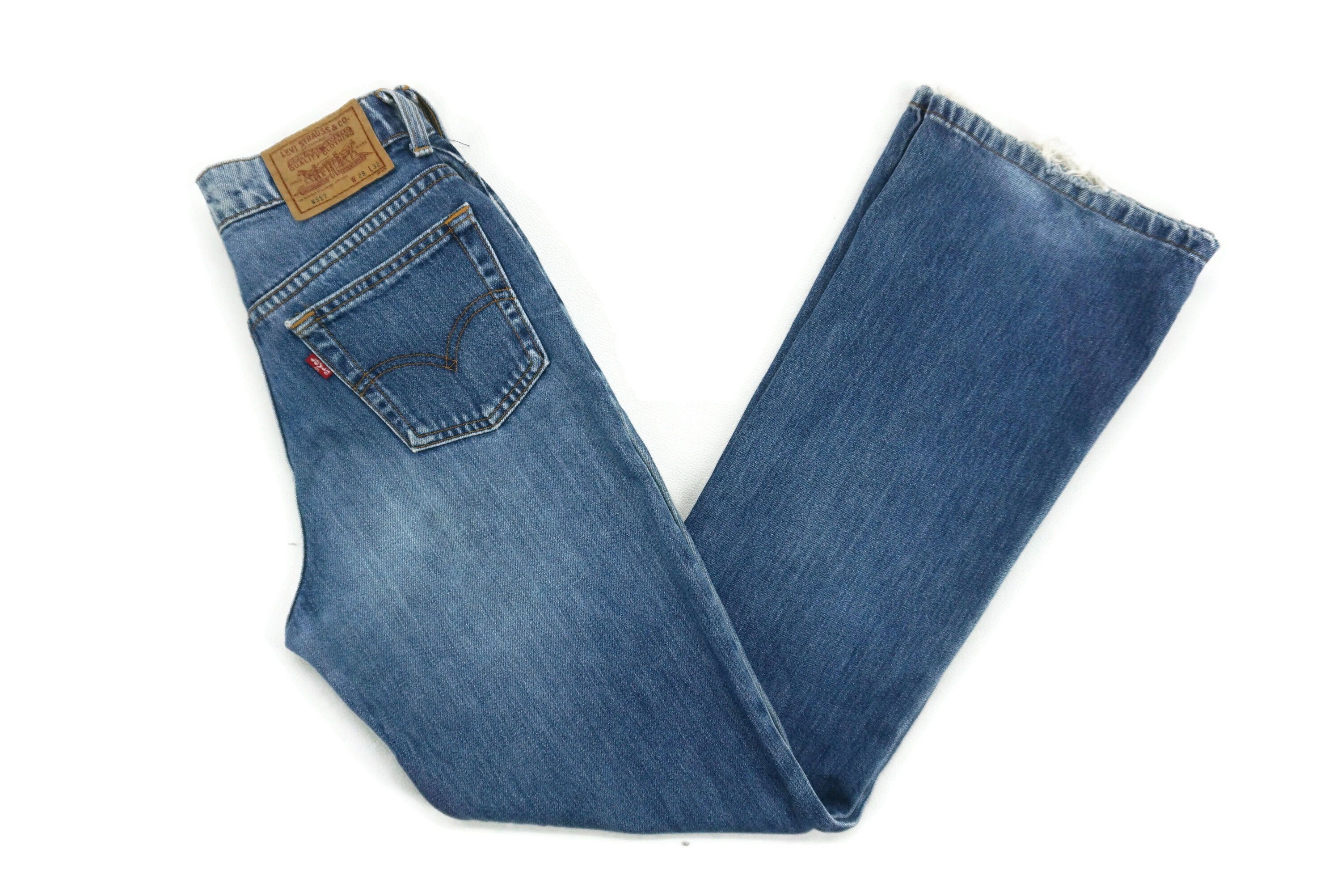 Levi's Vintage Levi's 517-02 Jeans W24xL29.5 High-Waisted Bootcut Size 24" / US 00 / IT 34 - 4 Thumbnail