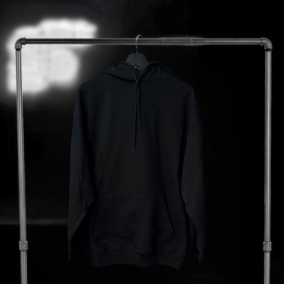Balenciaga Balenciaga Black Back Logo Hoodie Size US M / EU 48-50 / 2 - 2 Thumbnail