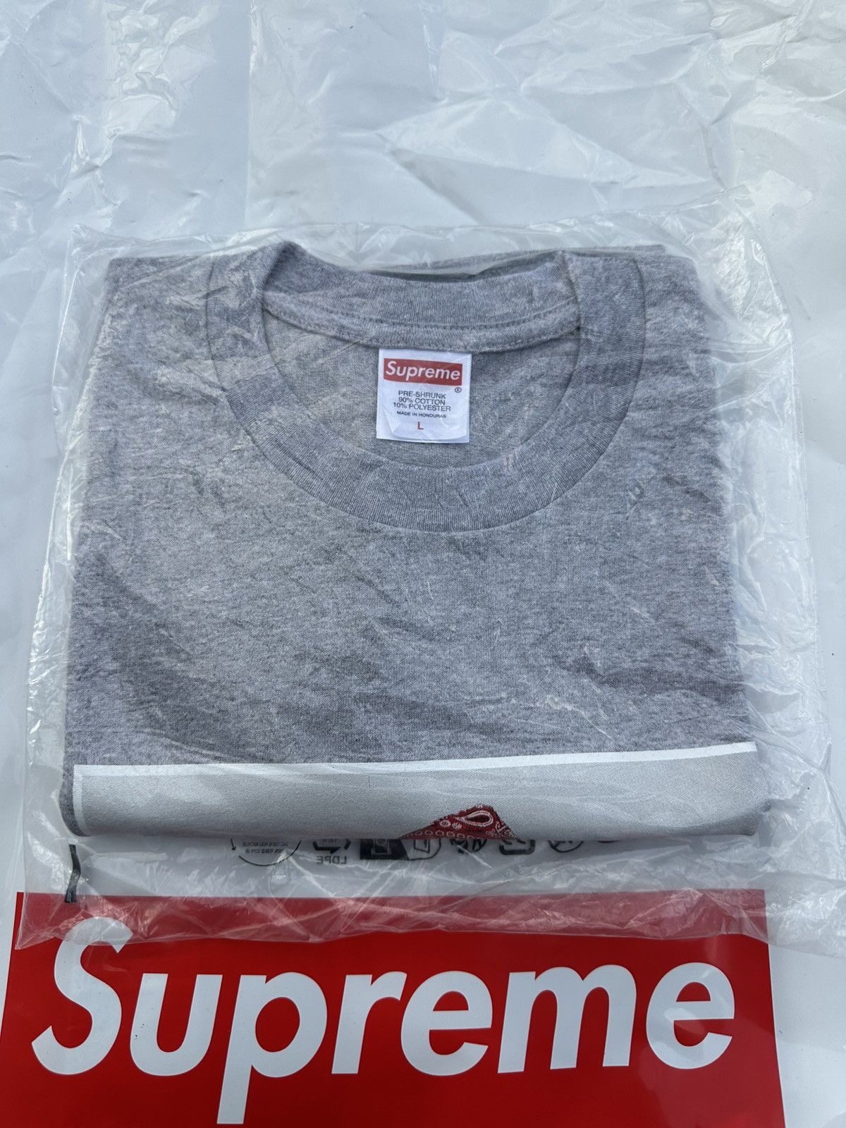 Supreme Supreme Playboy Carti Tee Grey Size US L / EU 52-54 / 3 - 2 Thumbnail